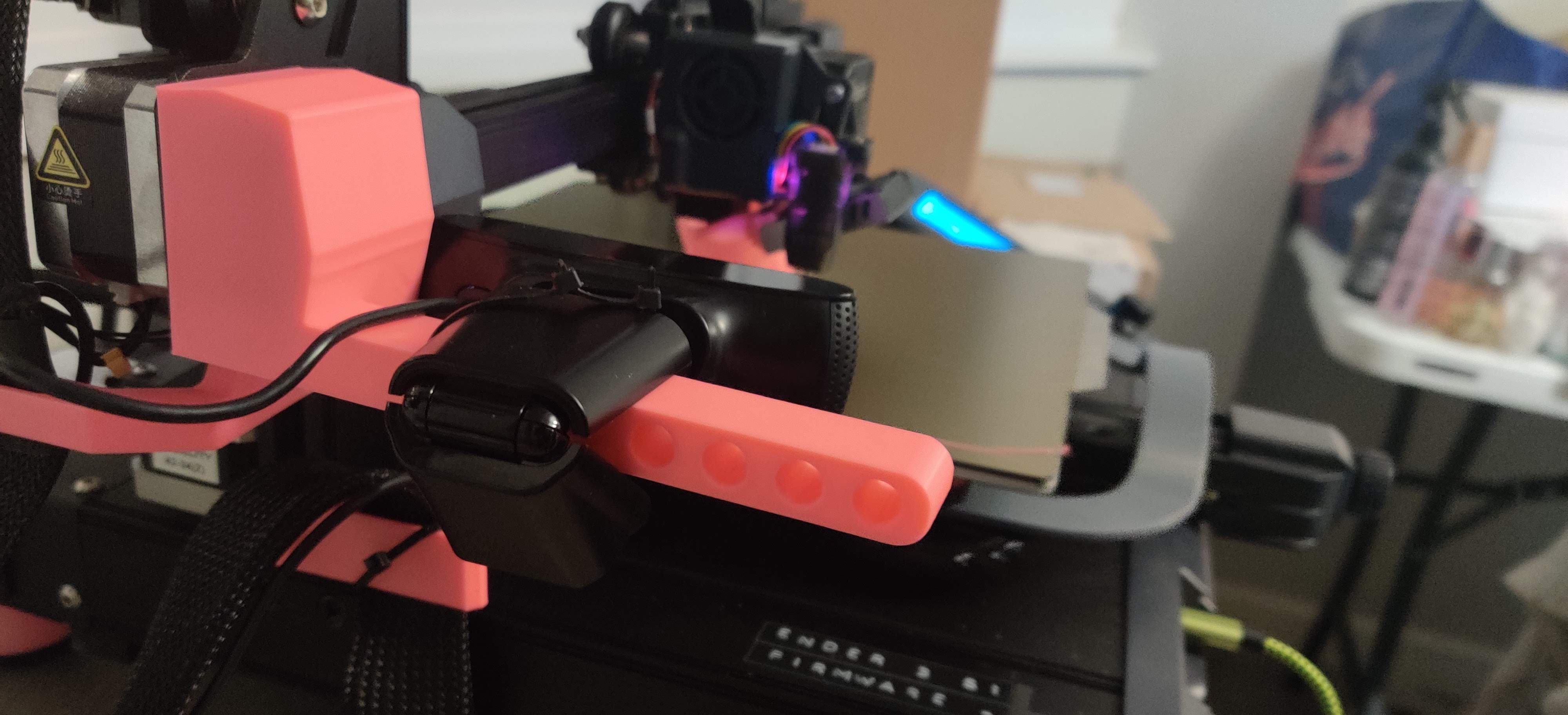 Ender 3 S1 - Universal webcam mount