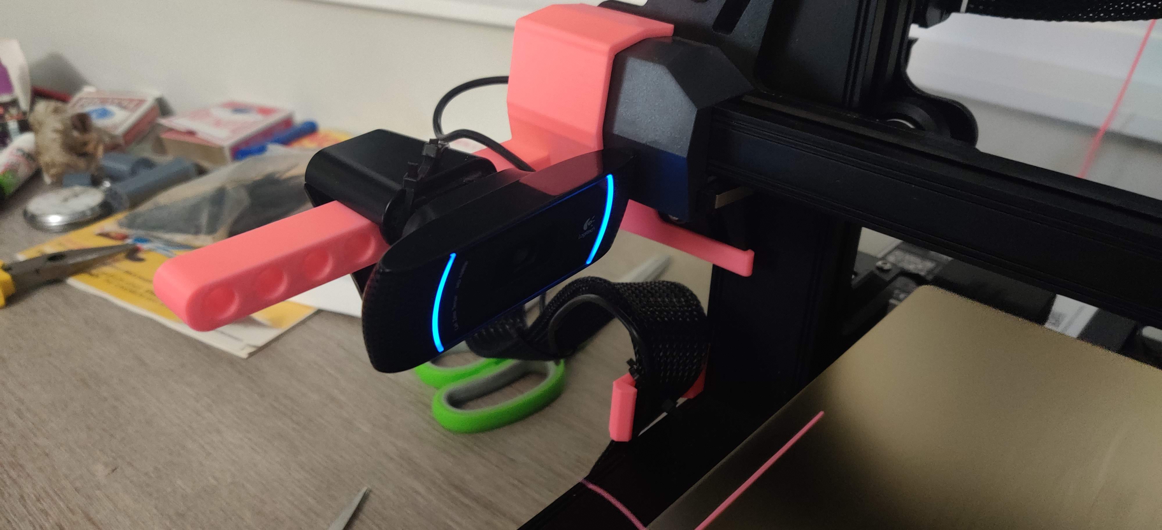 Ender 3 S1 - Universal webcam mount - photo 2