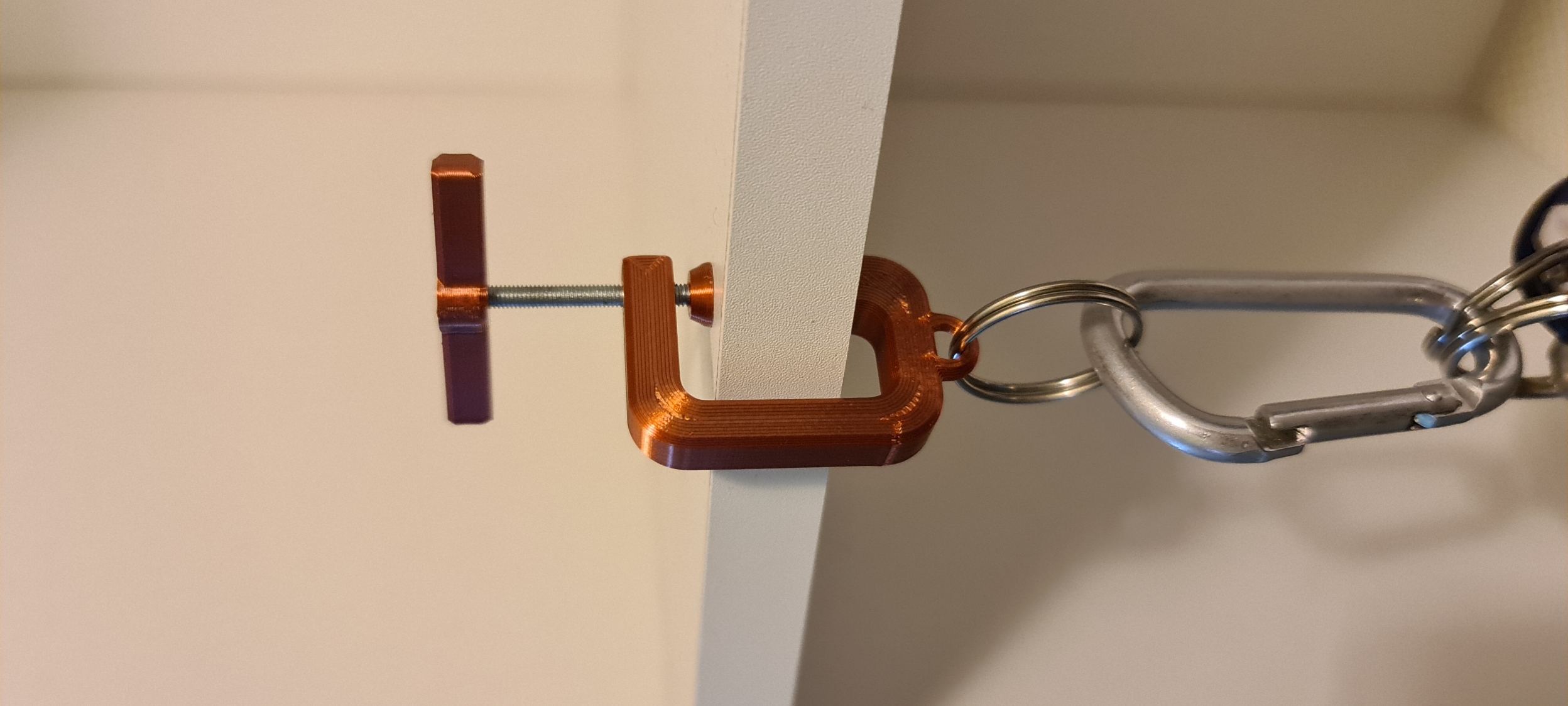 Keychain C-Clamp - photo 4