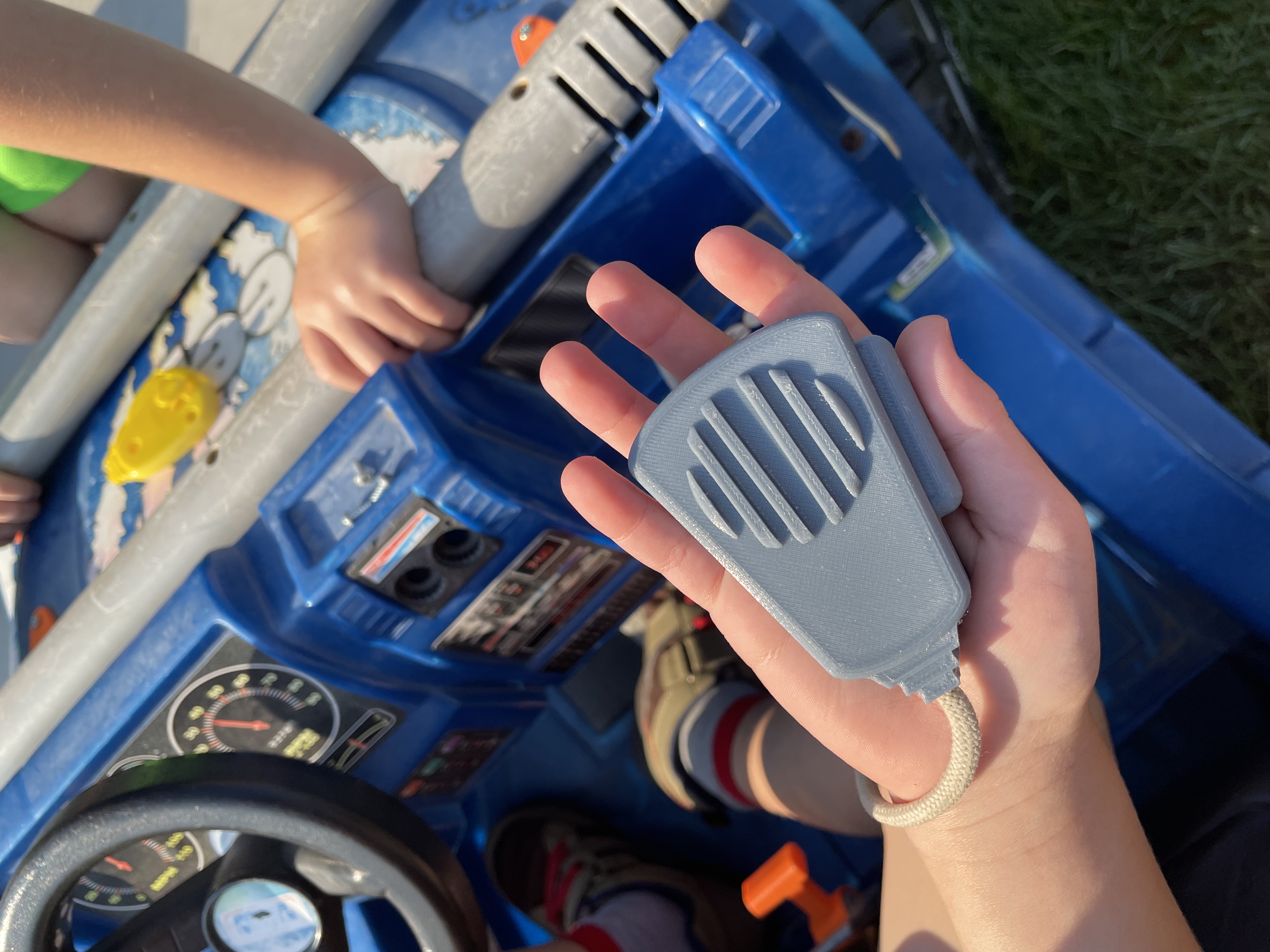 Toy CB Microphone (Powerwheels)