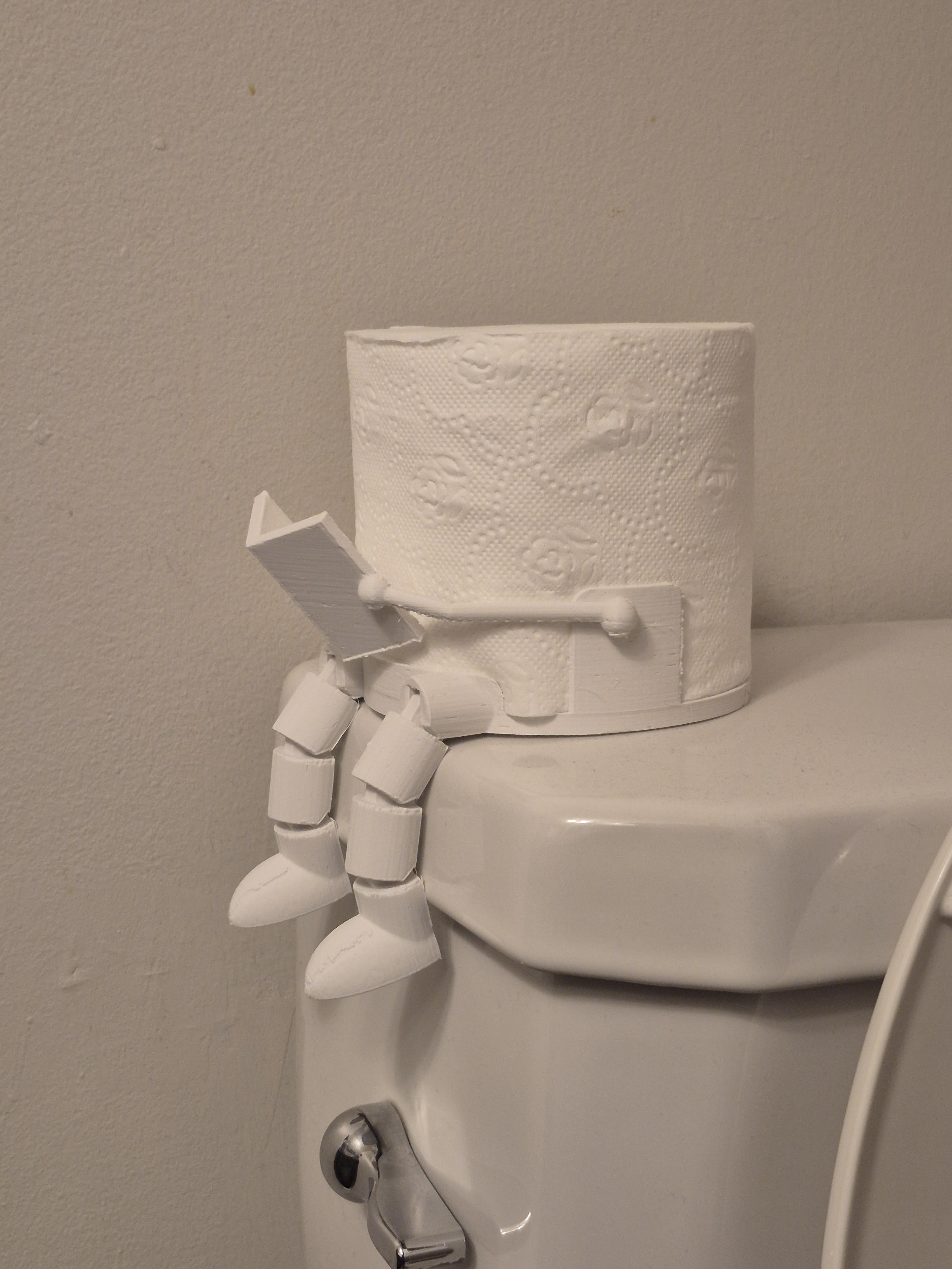 Toilet Paper Roll Holder Buddy
