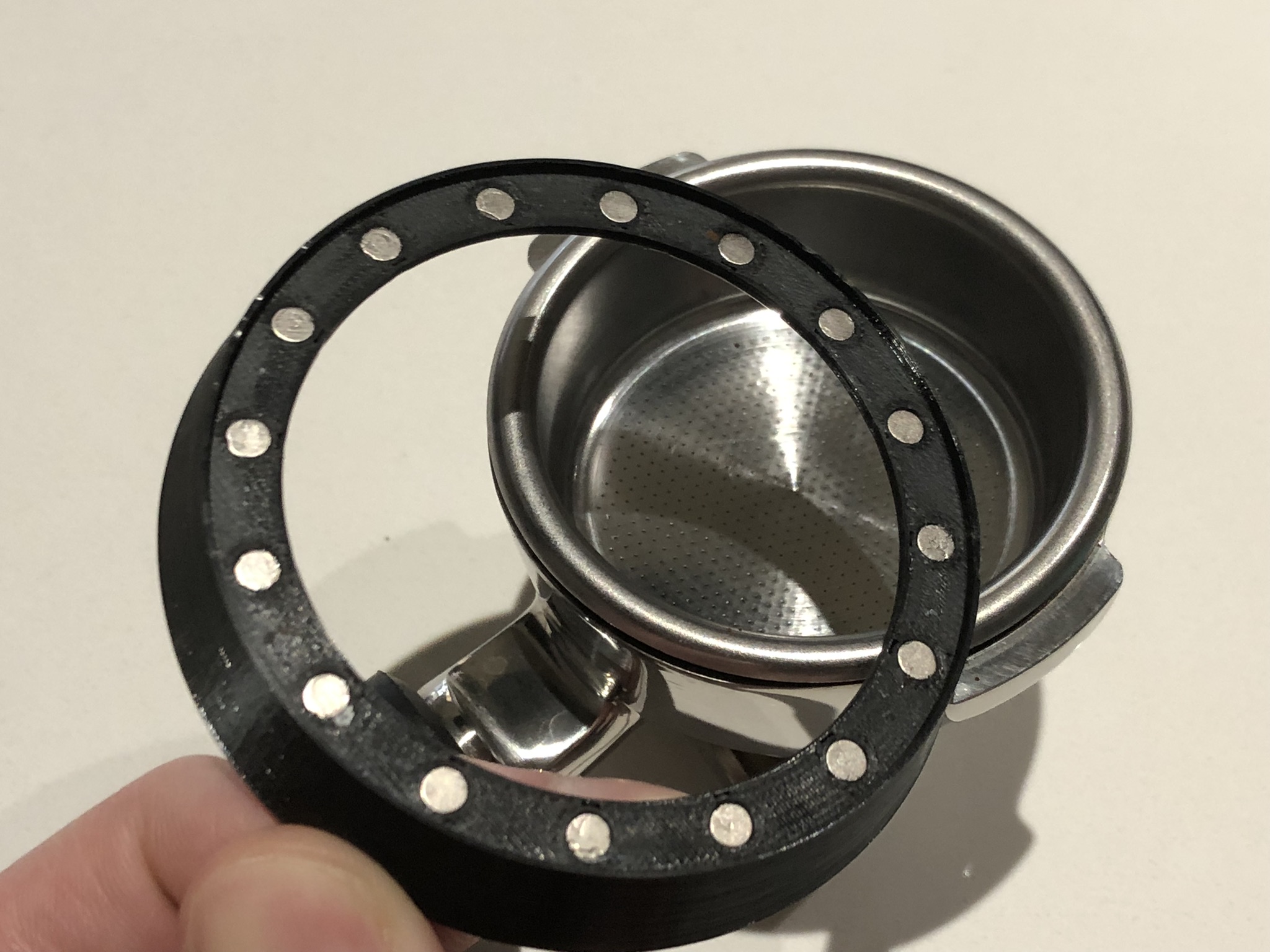 58mm magnetic espresso dosing funnel - photo 2