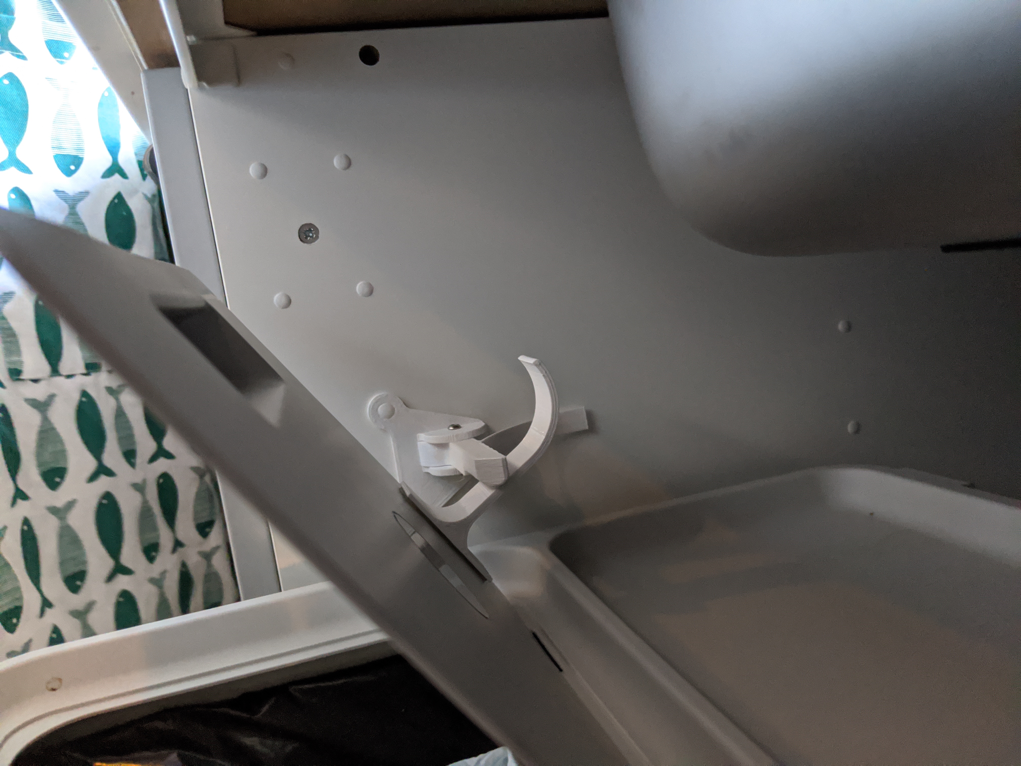 Automatic lid opener voor IKEA HÅLLBAR drawer bin. - photo 4
