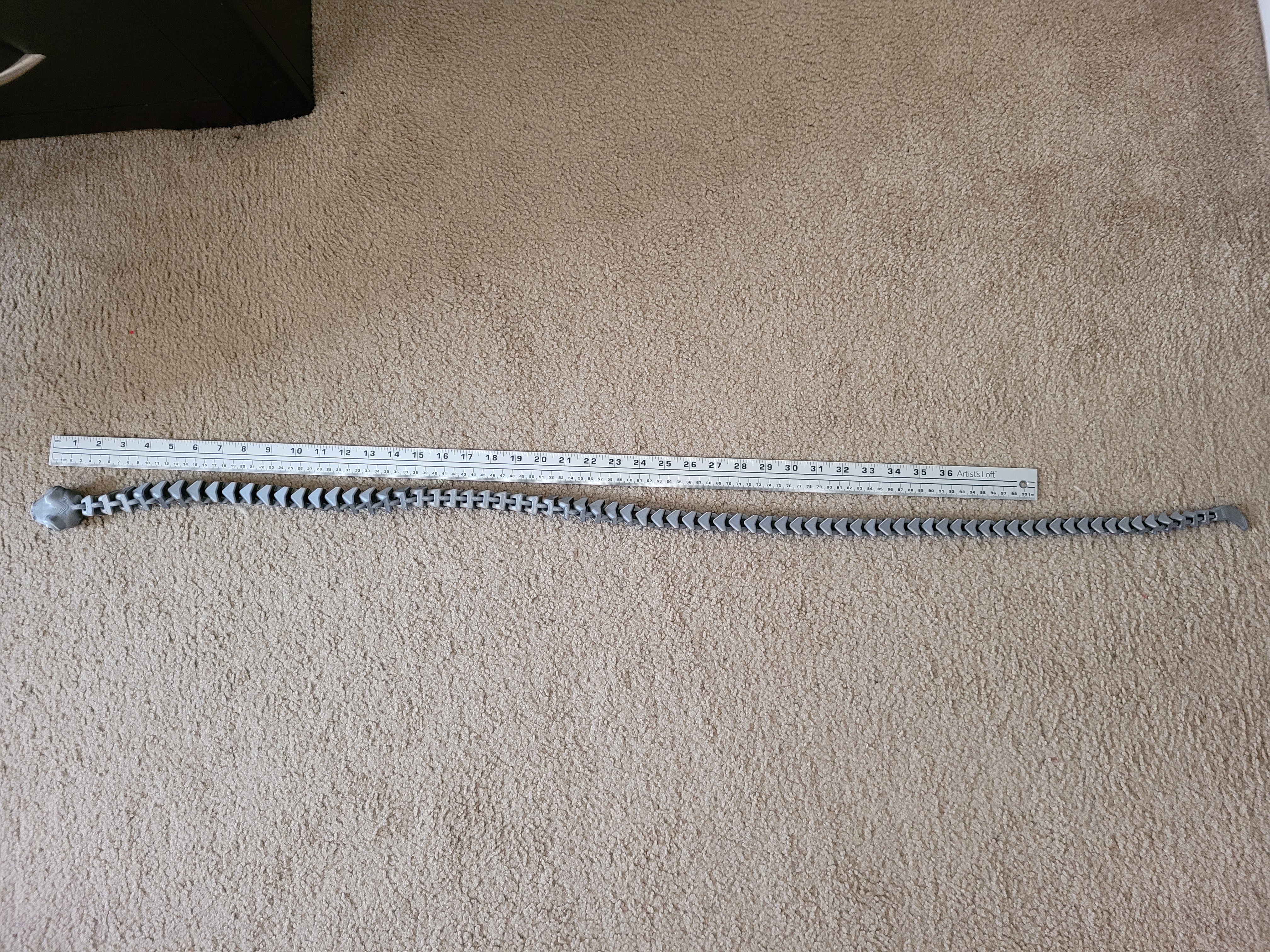 Flexible Snake with Hole For String (Cat Toy) - photo 3