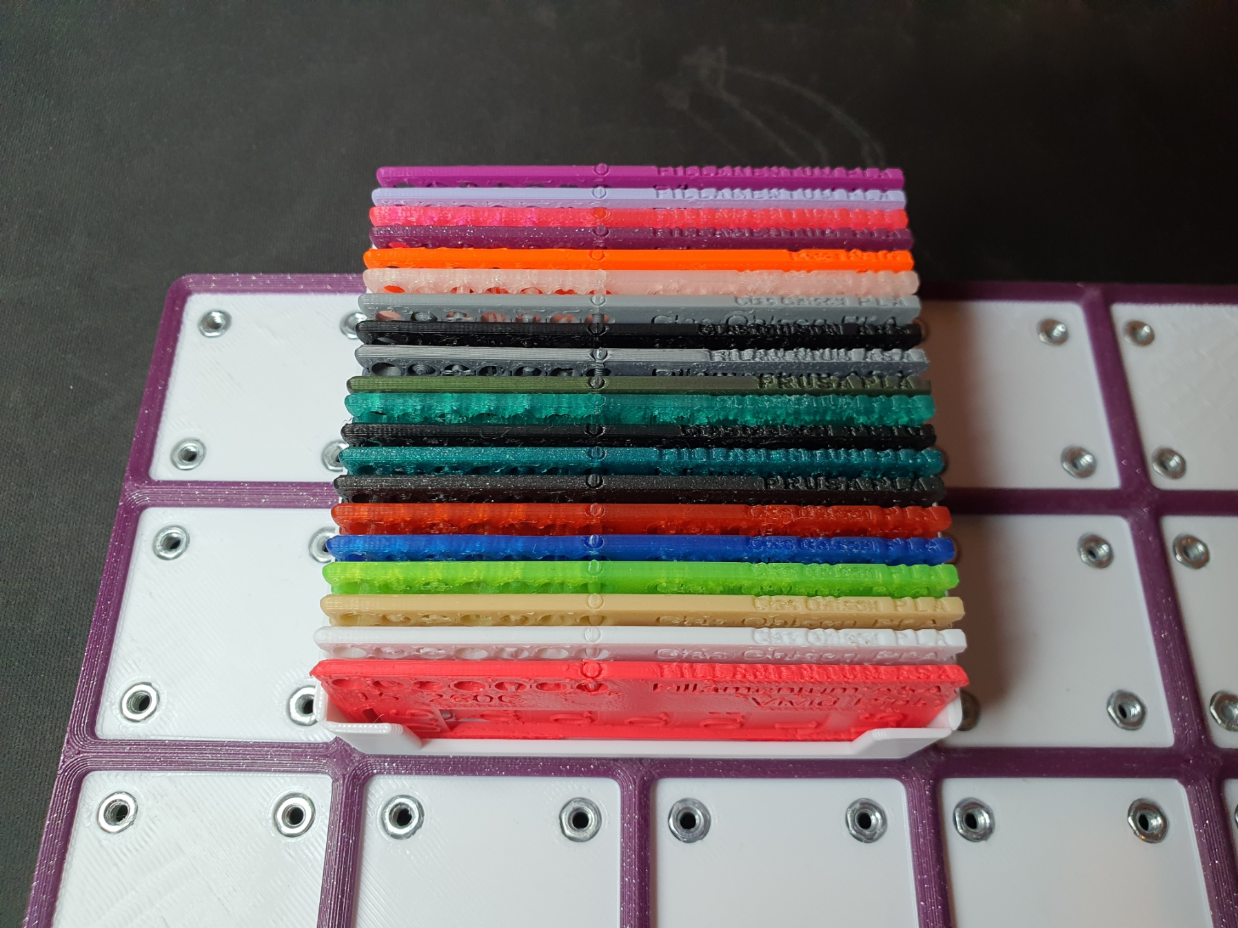 Gridfinity Filament Swatch Organizer - photo 3