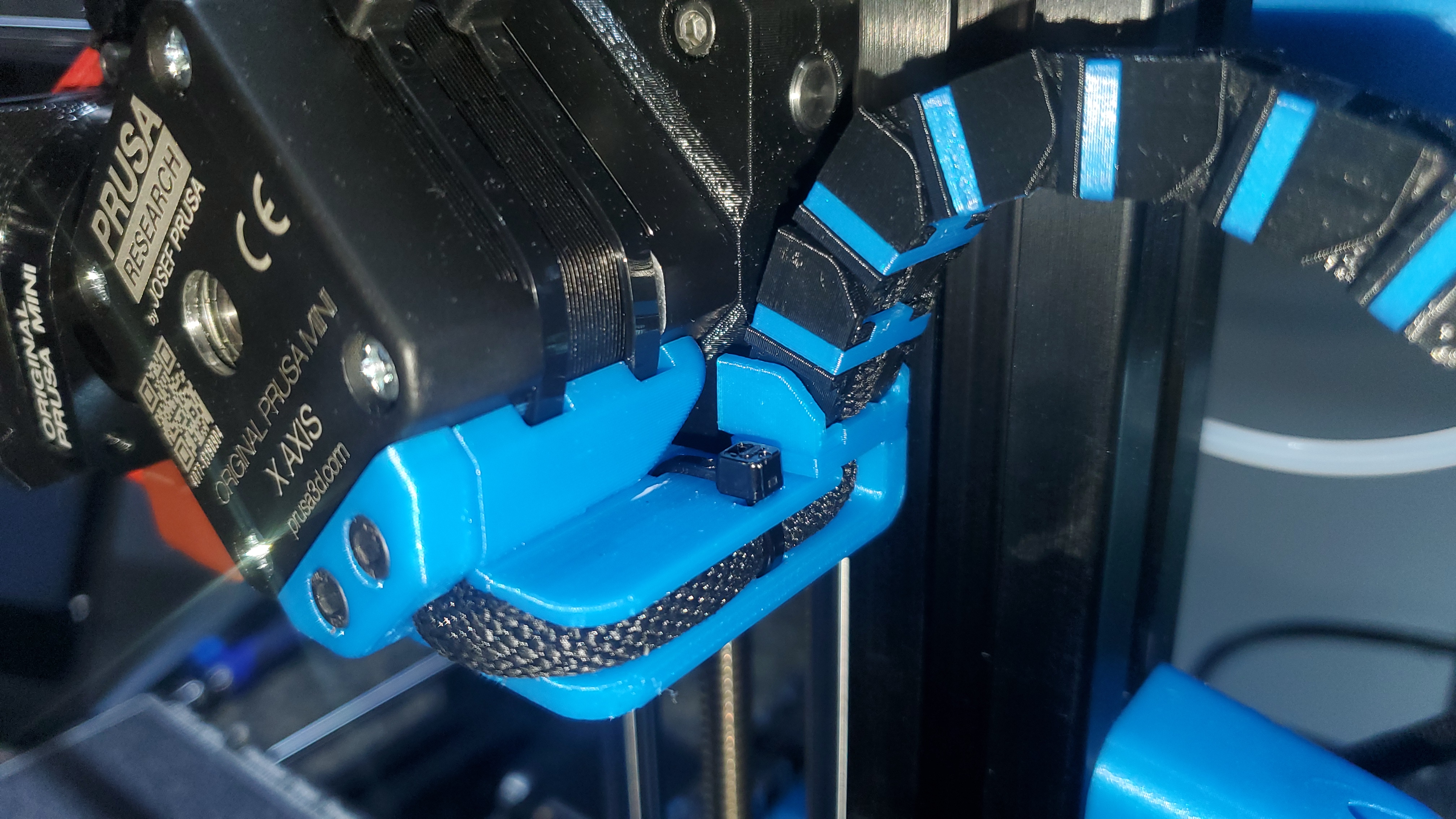 Prusa Mini and Mini+ Cable Chains (x-axis motor, heatbed) - photo 2