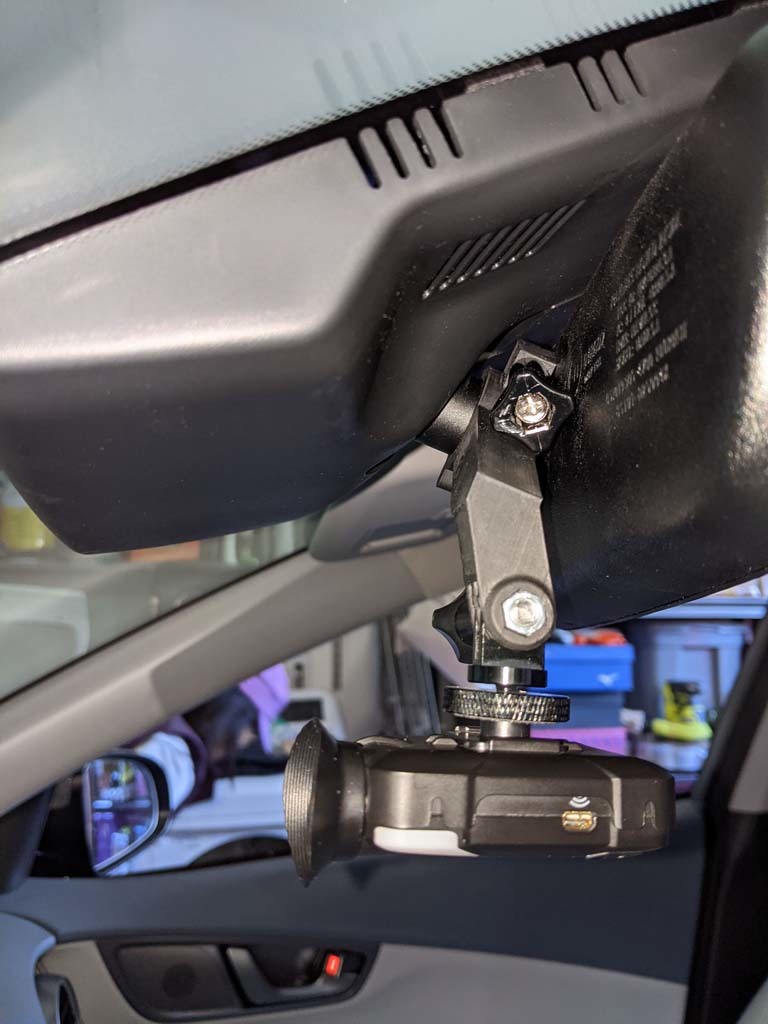 Rearview Mirror GoPro Dashcam Mount - photo 3