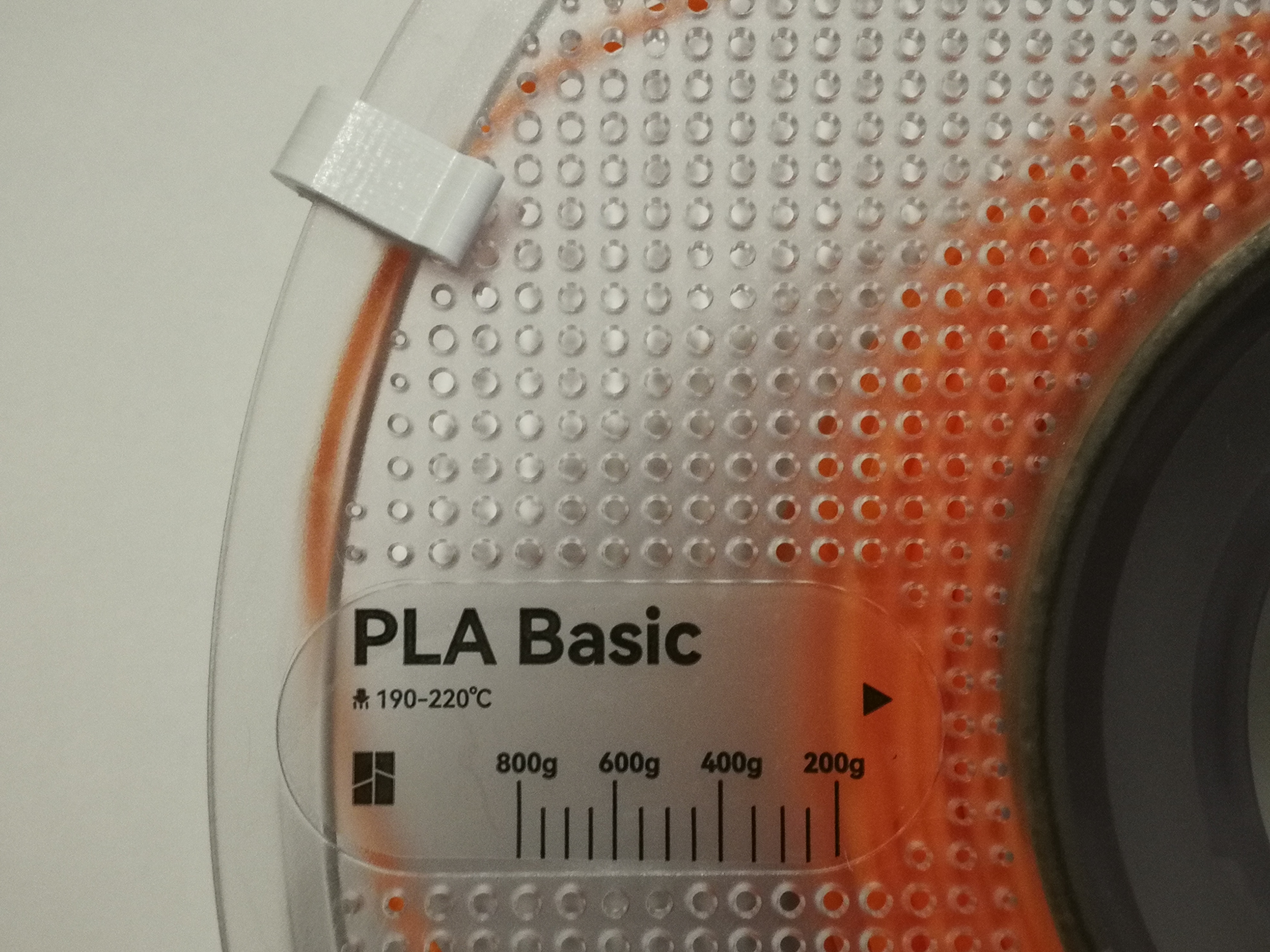 Filament Clip for Bambu Lab spool holder - photo 2