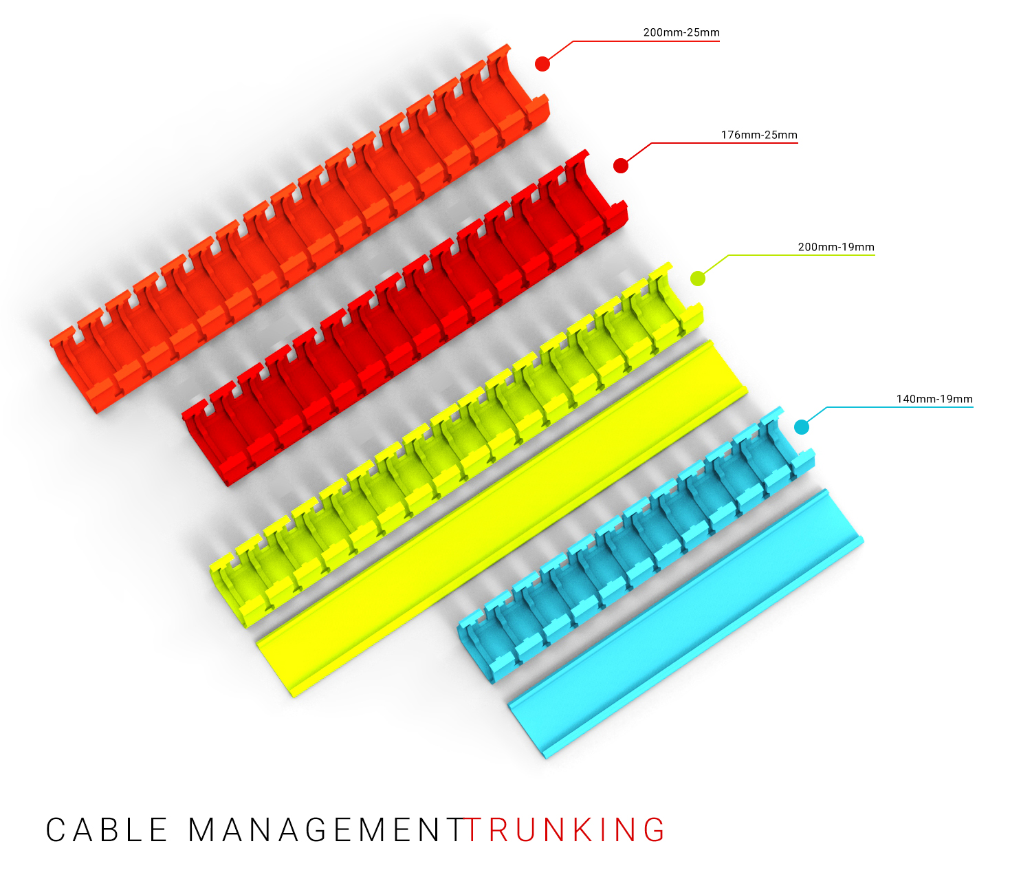 Trunking  (Cable management Channel )