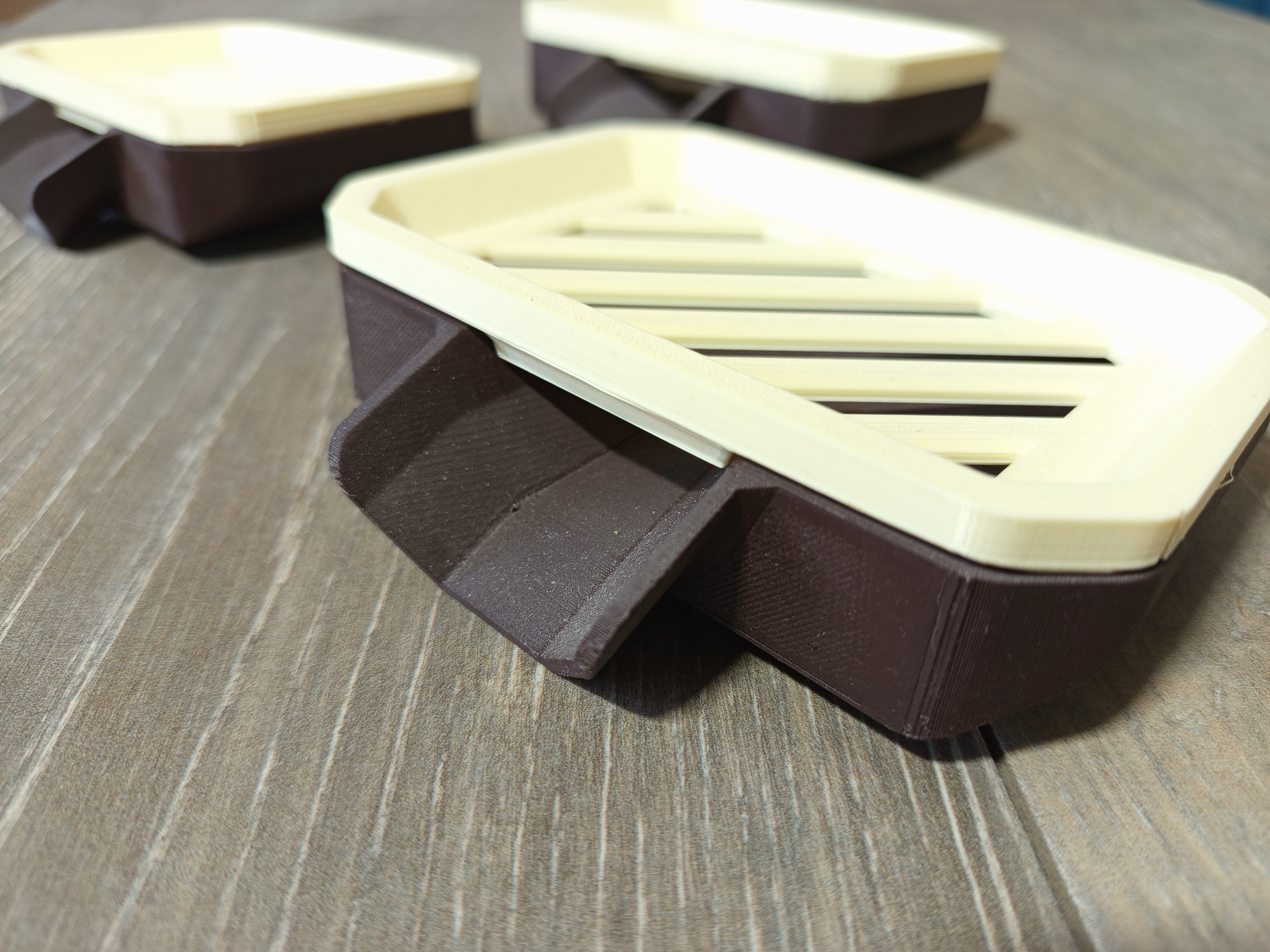Soap Dish with a drain channel (keep your soap DRY) - photo 4