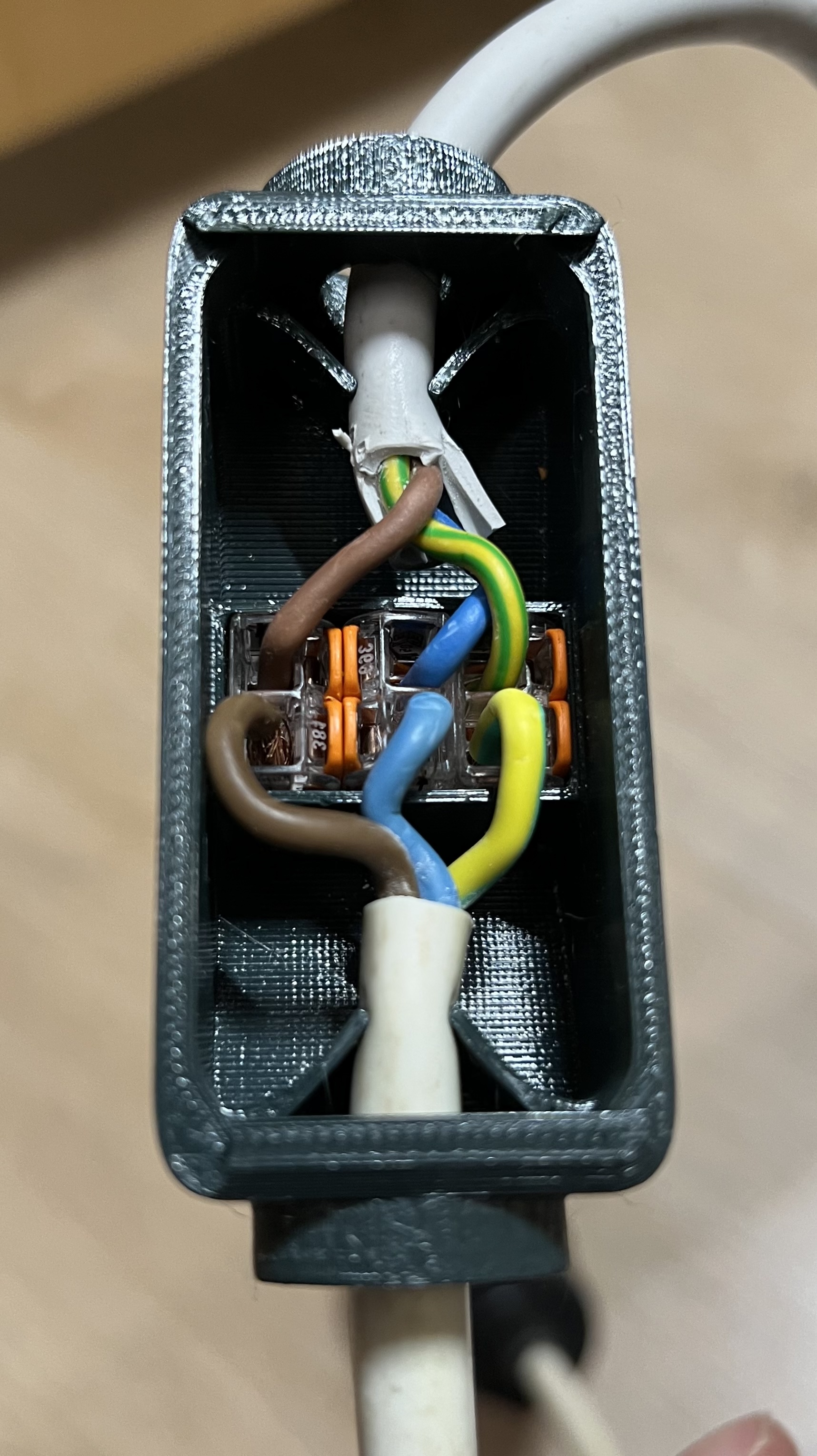 Wago AC cable connection box, quick connect, no tools - photo 4