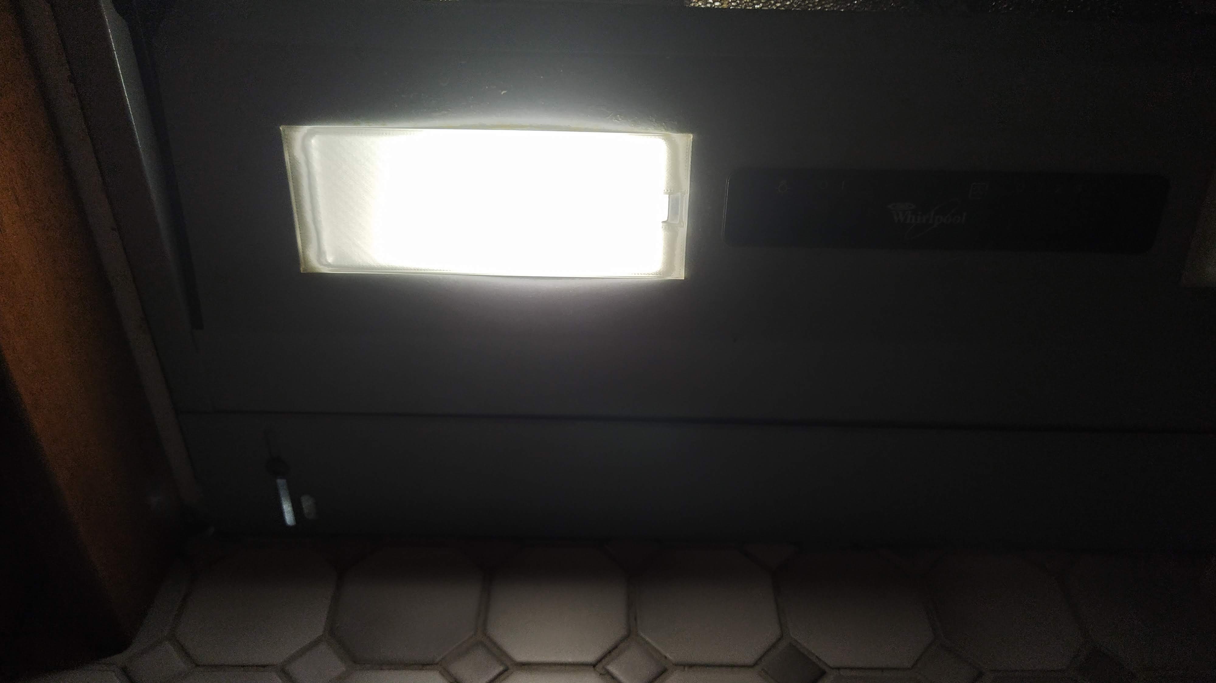 kitchen hood light cover - photo 2