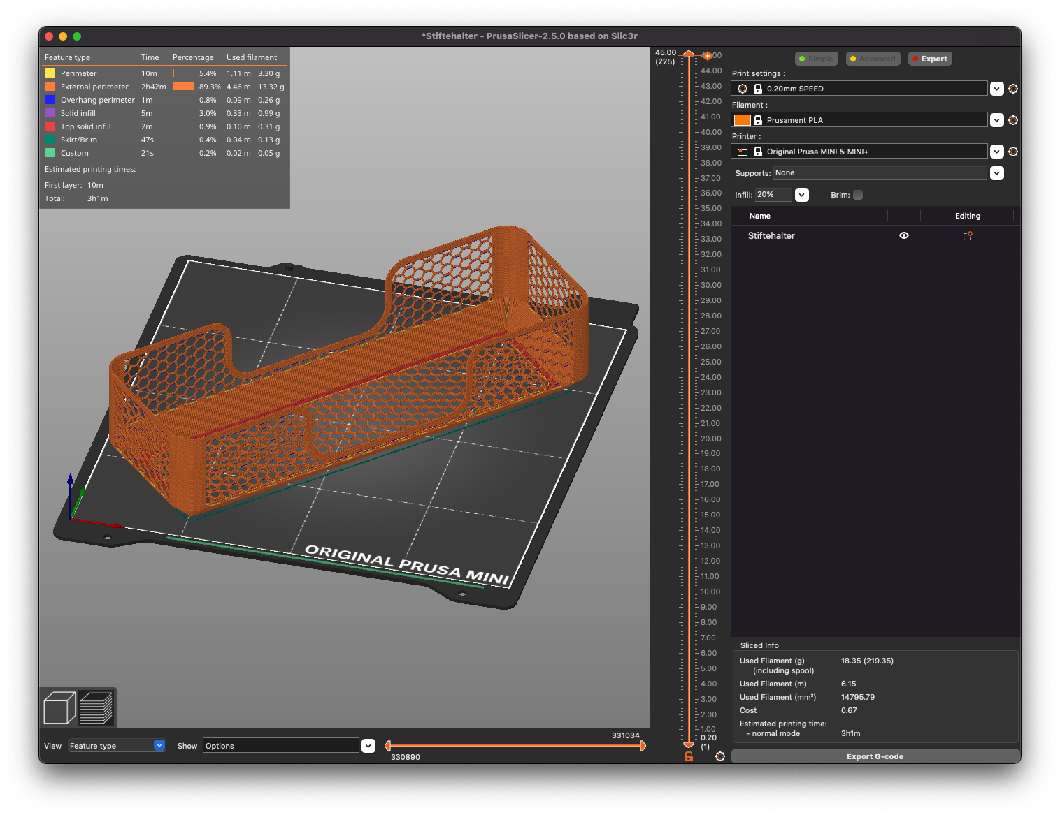 Filament efficient pen tray (19g) - photo 4