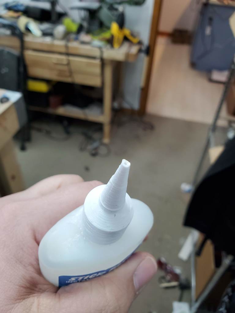 Super glue replacement tip with cap - photo 3
