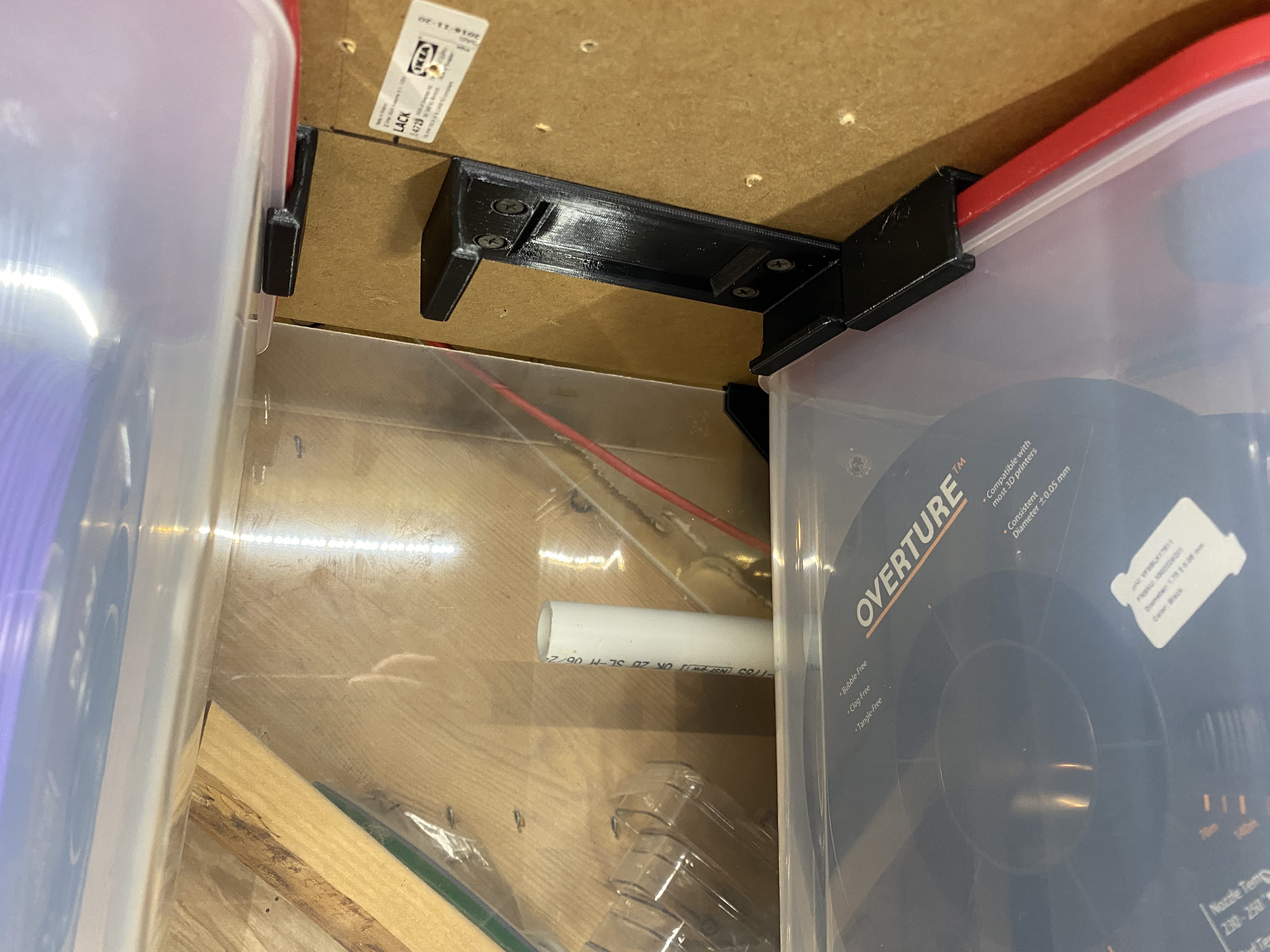 Hanging Mount for Rubbermaid 21 cup Drybox - photo 3