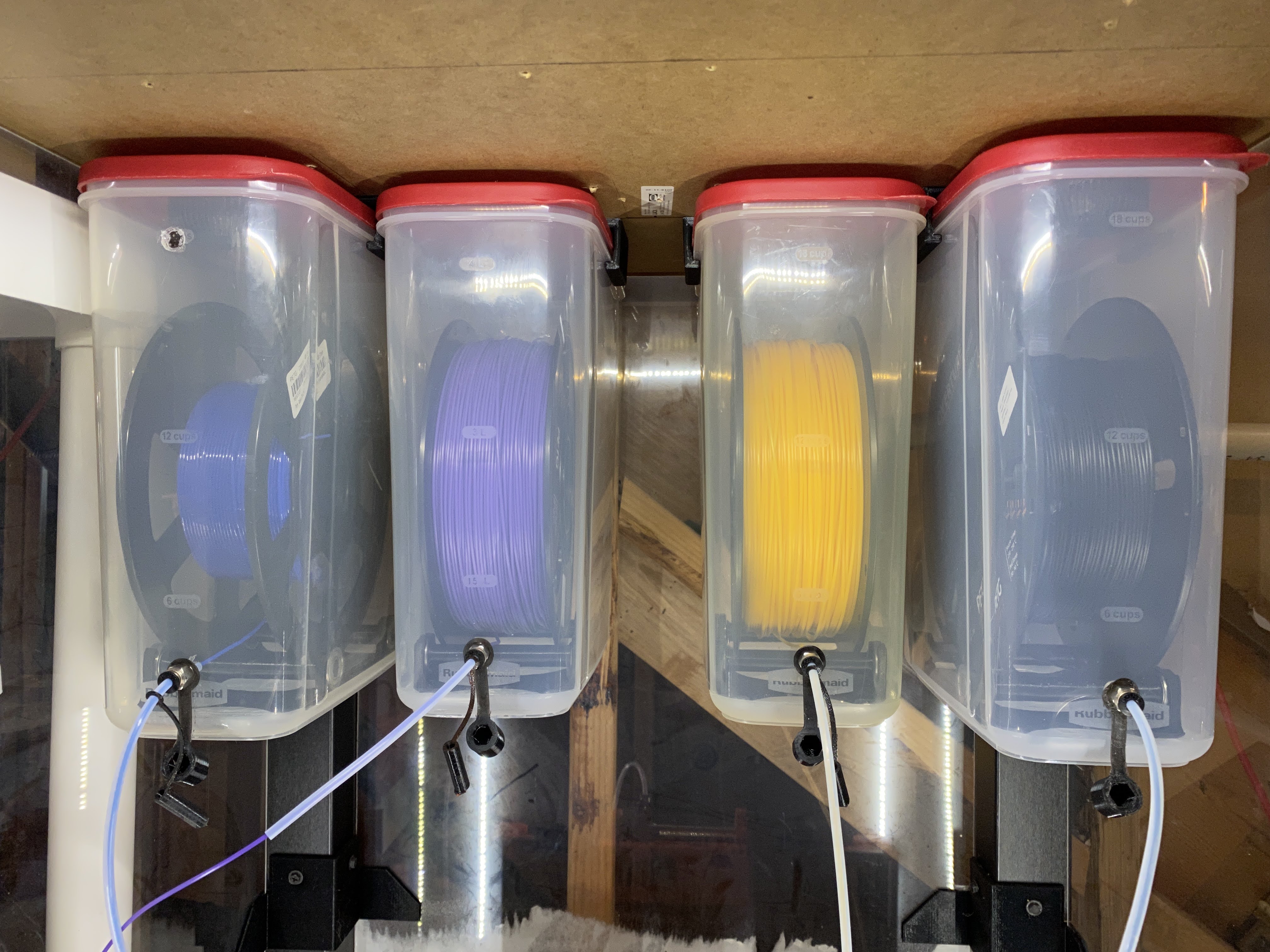 Hanging Mount for Rubbermaid 21 cup Drybox - photo 2