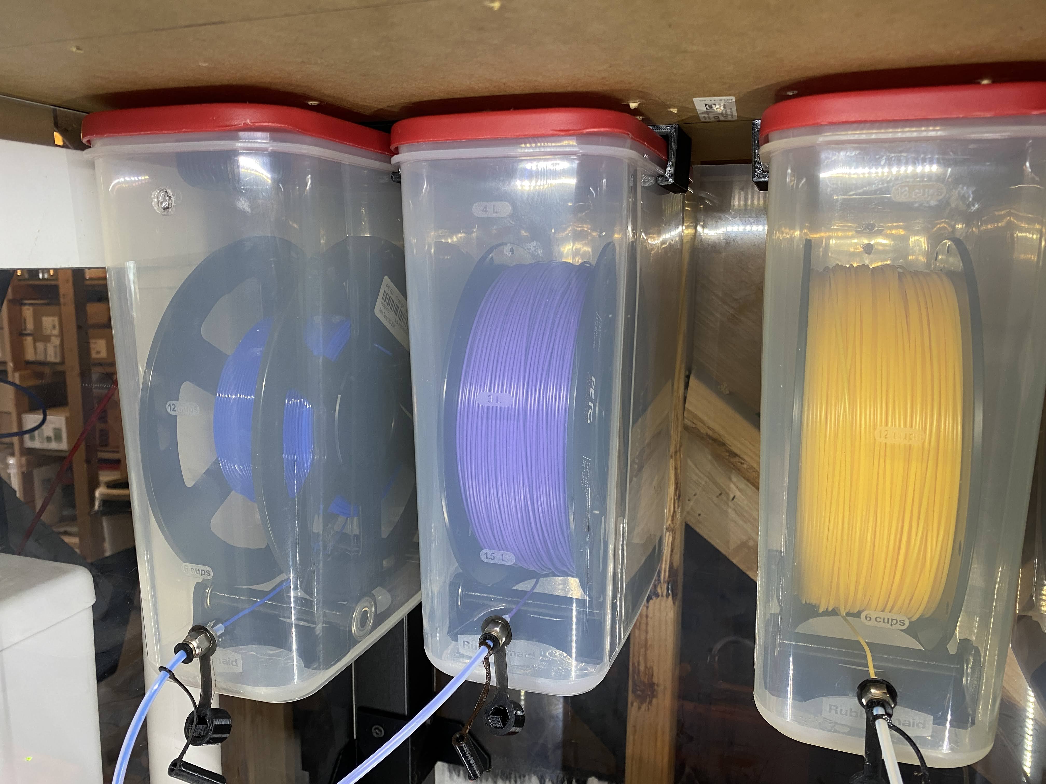 Hanging Mount for Rubbermaid 21 cup Drybox