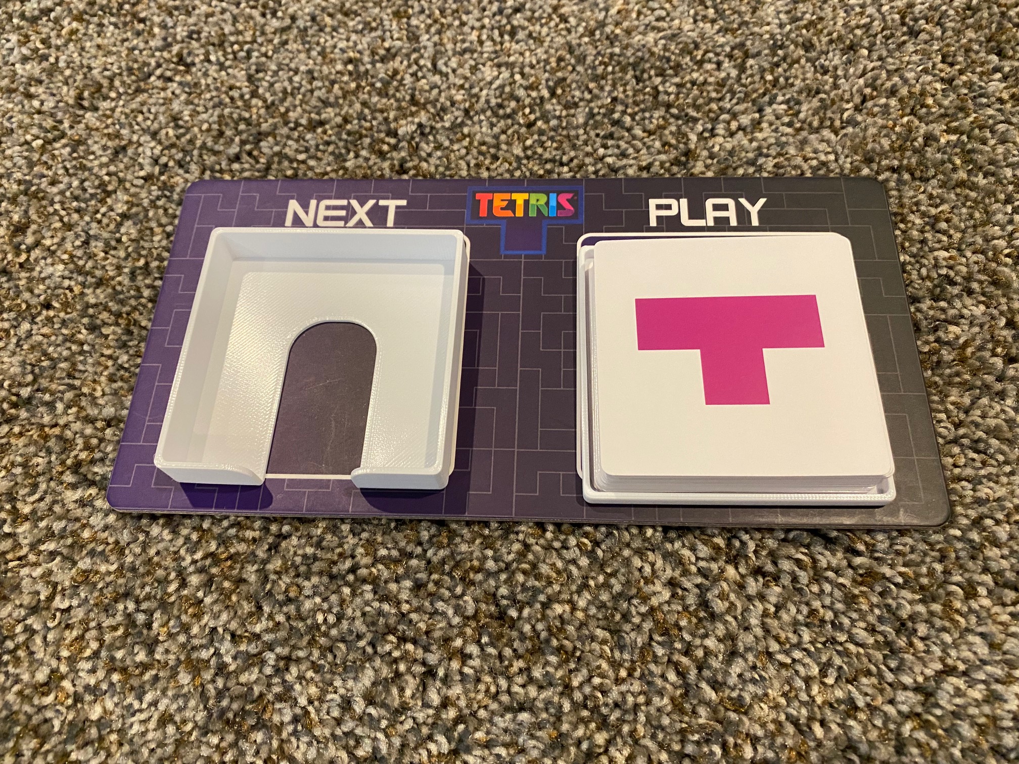 Tetris Game Organizer and Card Tray - photo 2