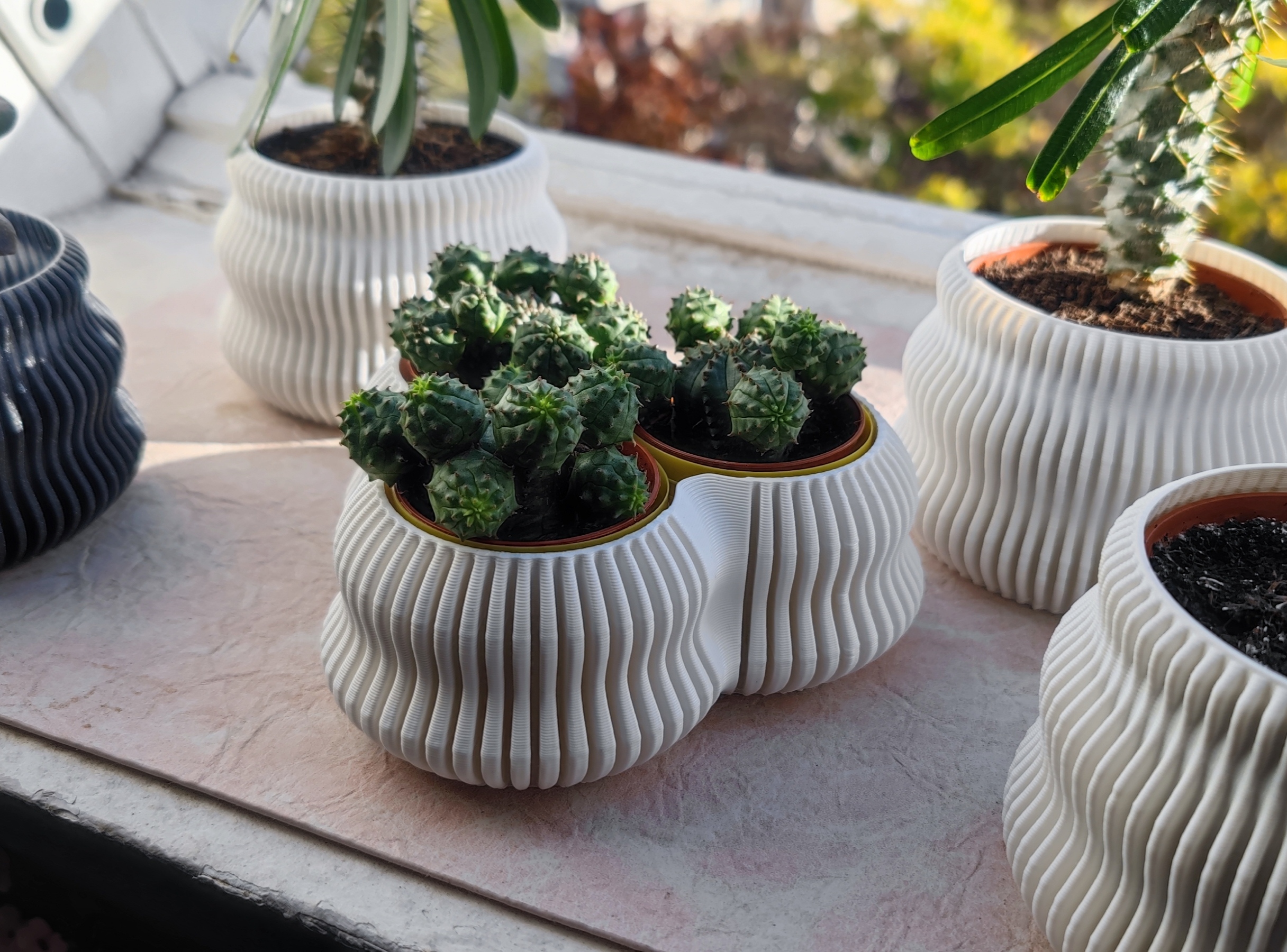 The finvase - nicely scaleable vase, also with a triplevase inside - photo 3