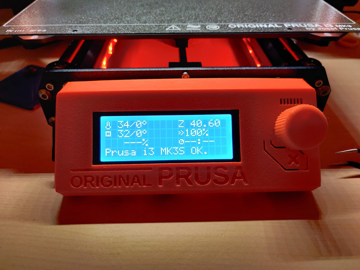 YAPLCDK - Yet Another Prusa LCD Knob (Spiky edition)