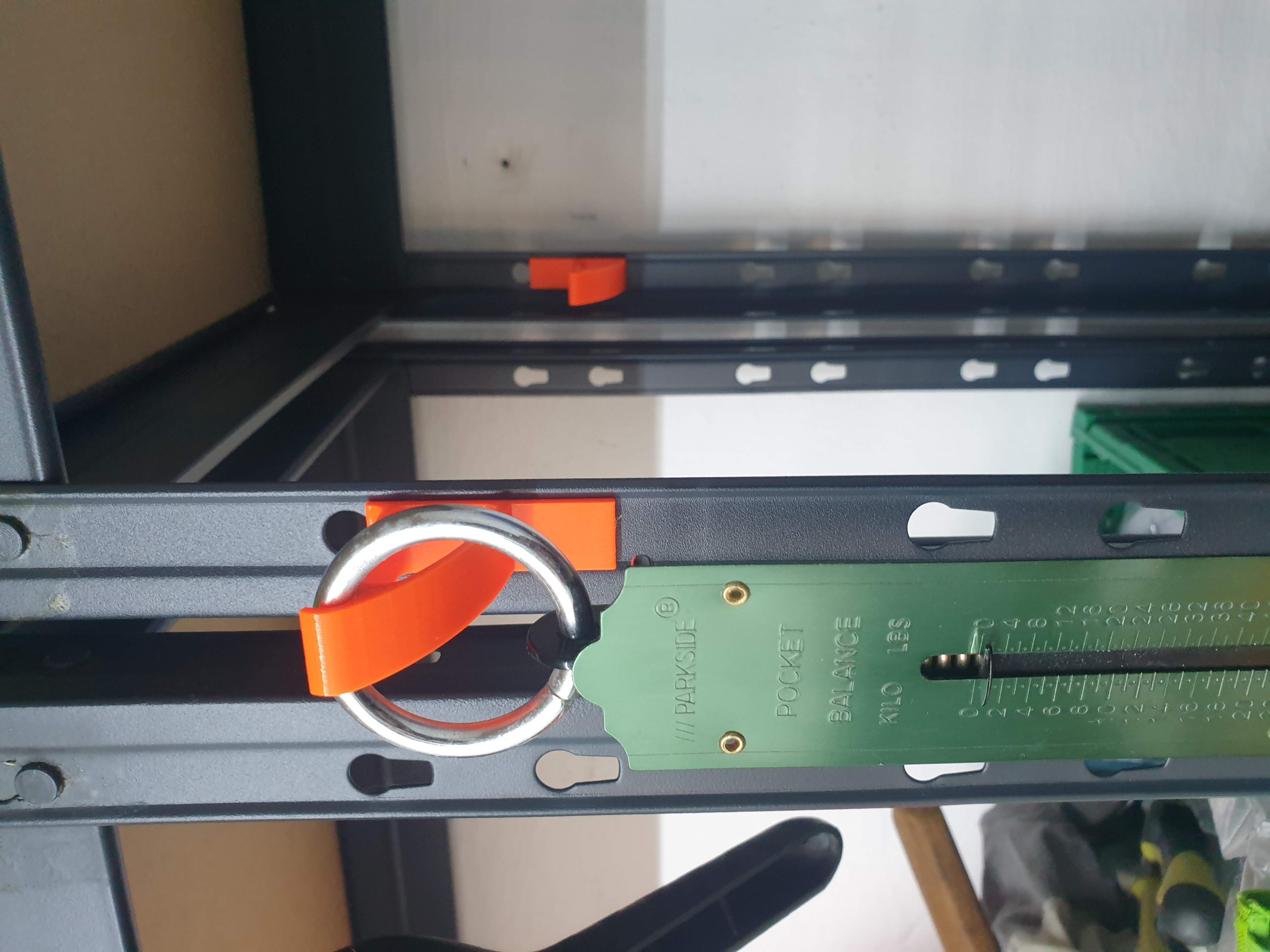 OBI Rivet S DIY shelf additional holder for tapes. - photo 3