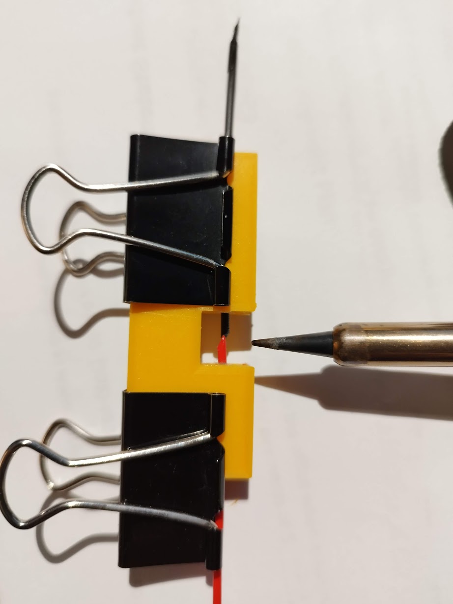 Filament Splicing Jig welder join