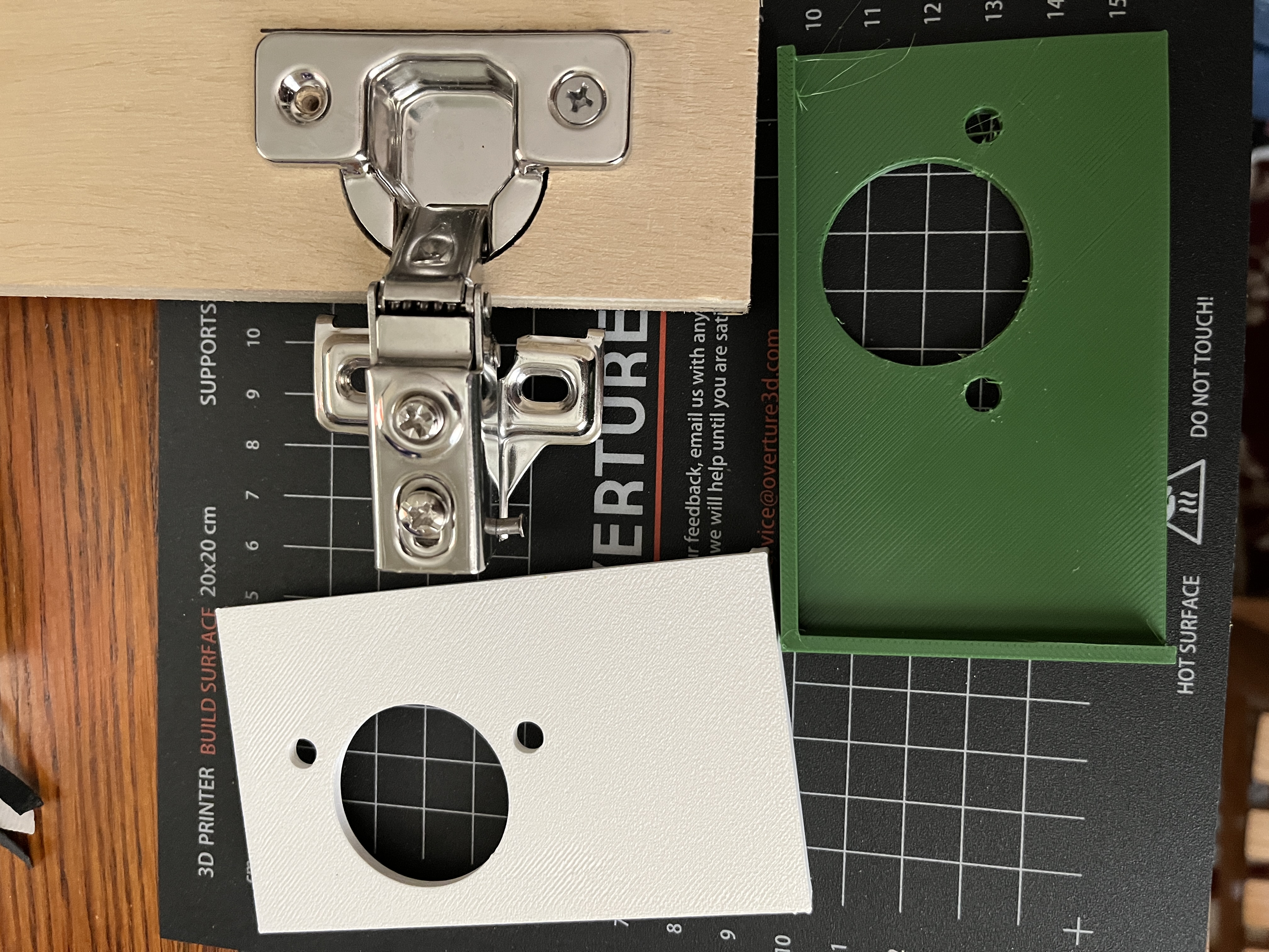Drill Template Cabinet Door Hinge