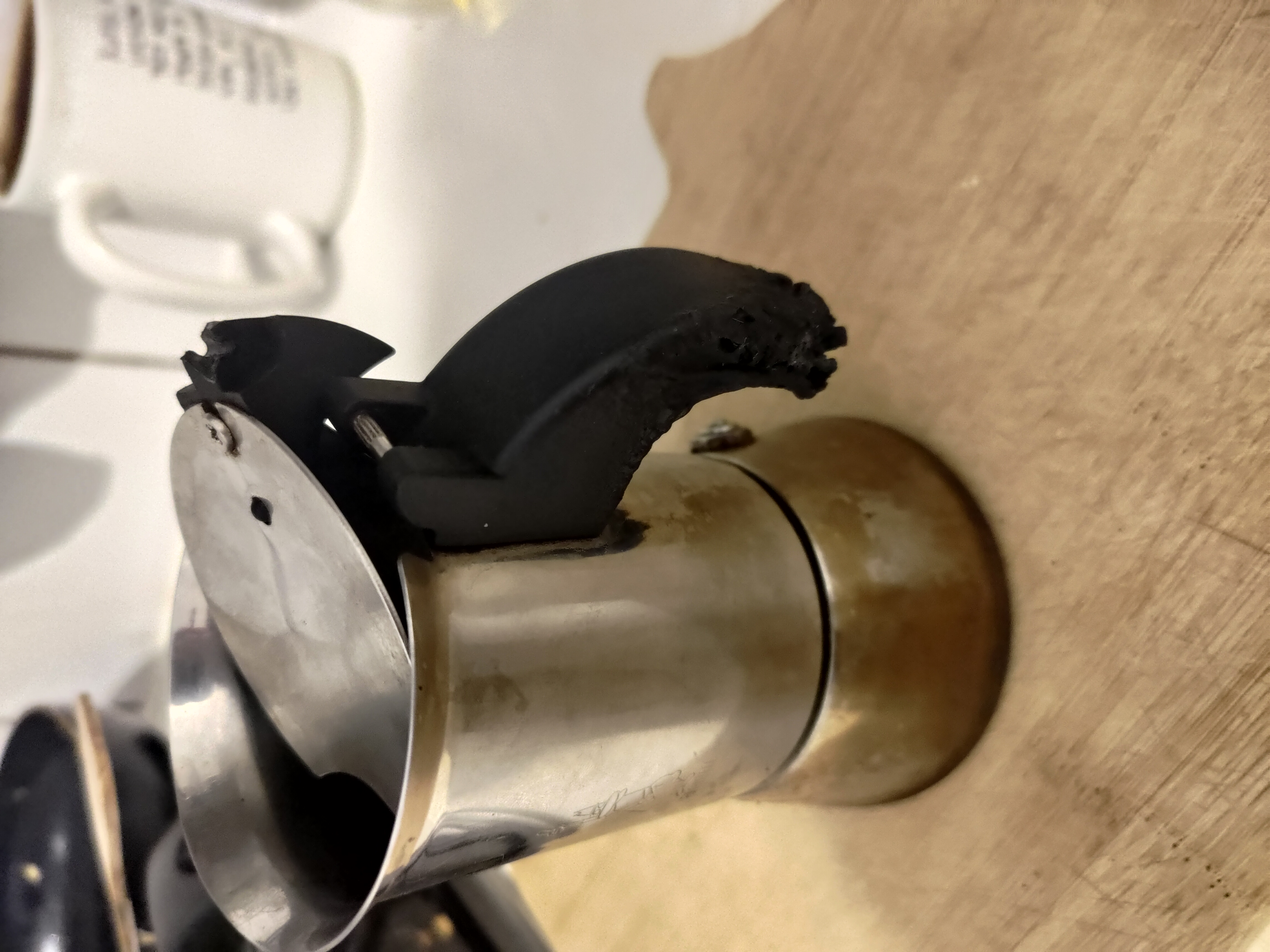 Bialetti Venus 2 replacement handle + lid hinge (now with longer handle) - photo 2
