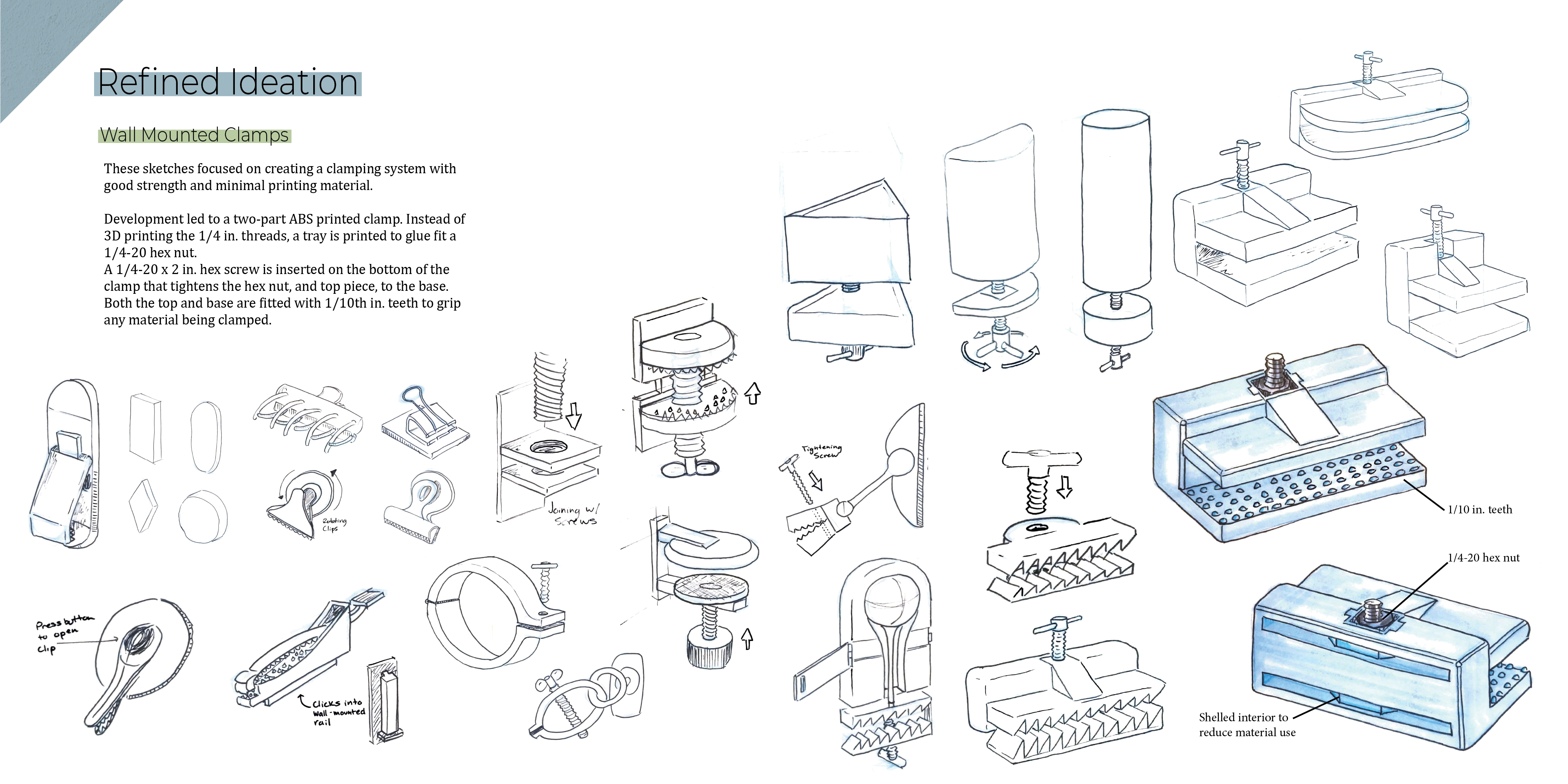 ABS Wall Mounting Clamp - photo 3