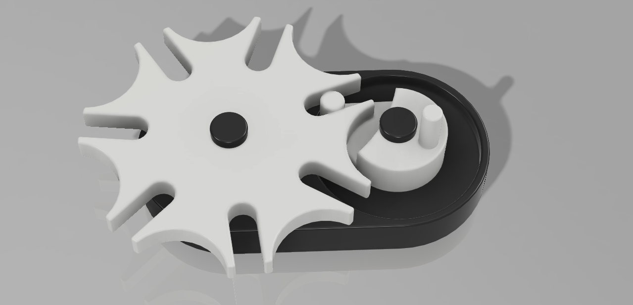 Geneva Gear Toy Mechanism