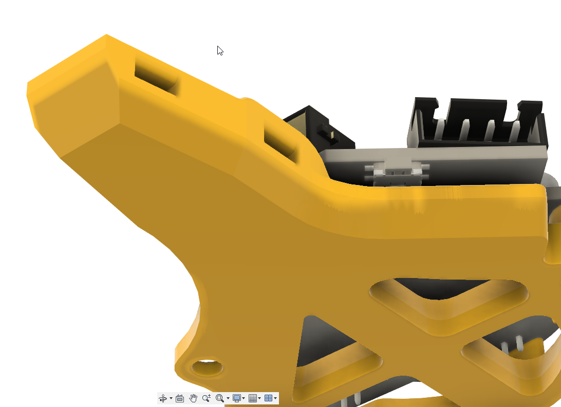 WWBMG Bigtreetech BTT EBB36 GEN2 A4T toolhead mount - photo 4