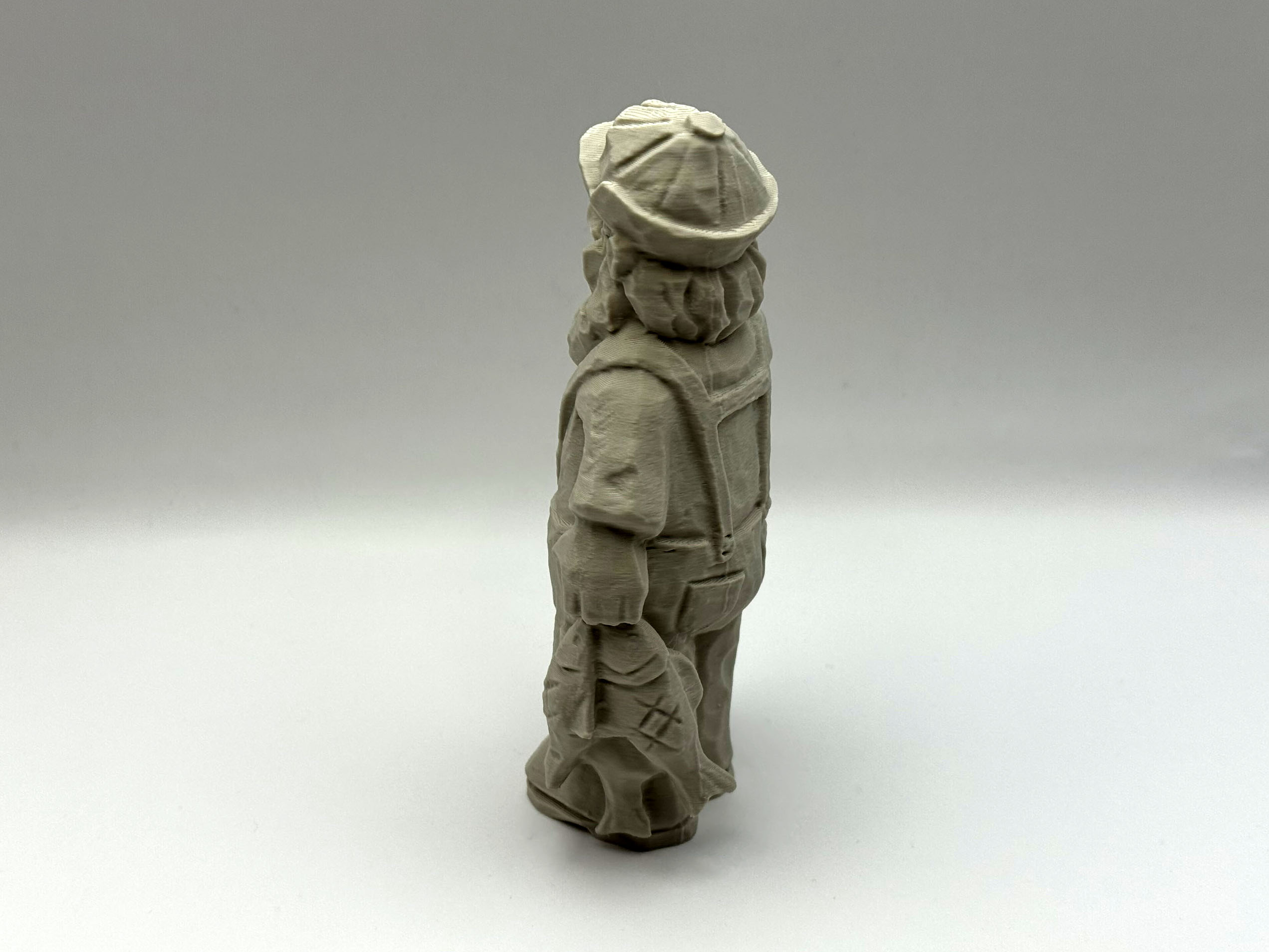 Carved Fisherman Figurine - photo 2