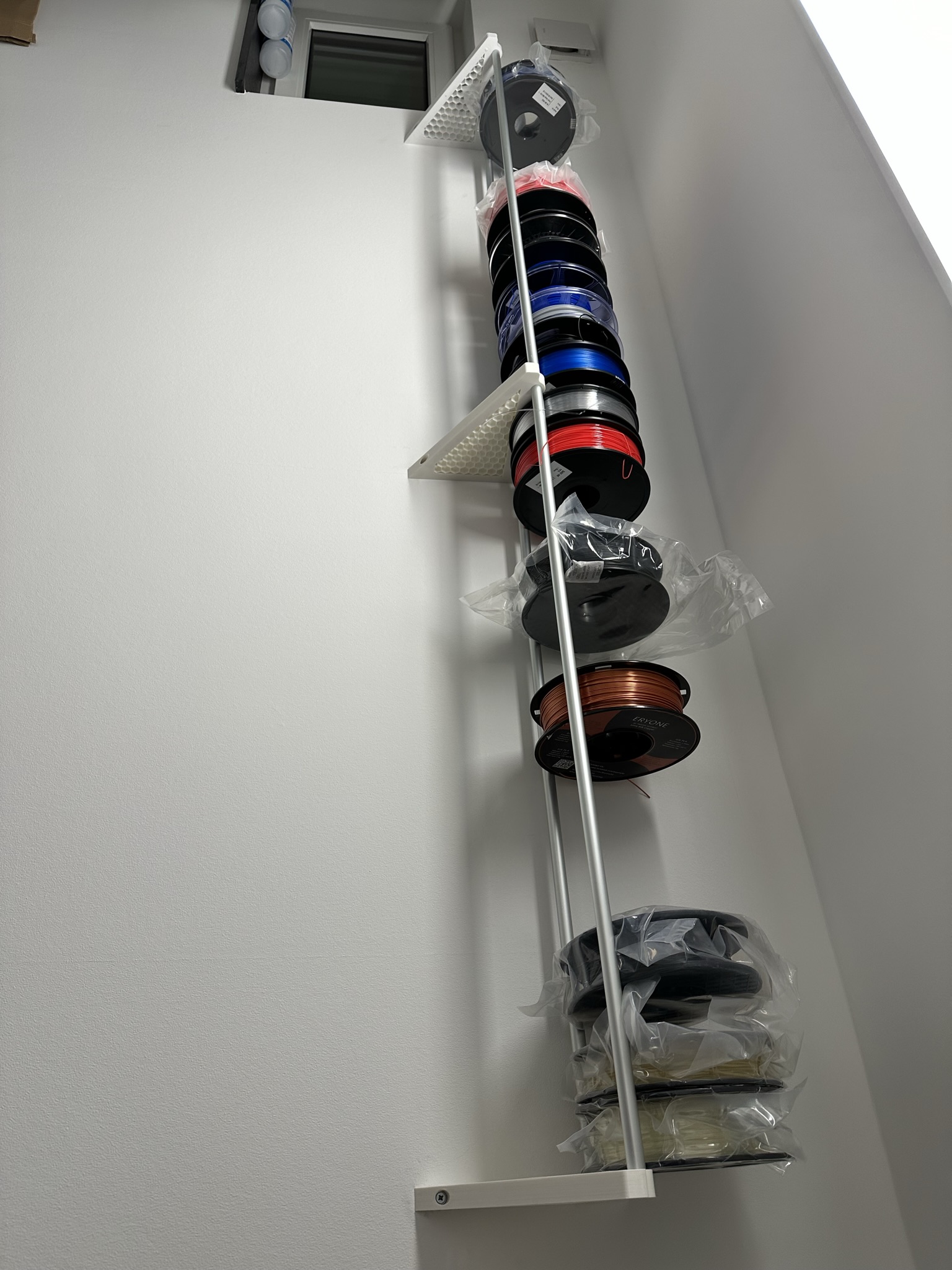 Wall mounted filament shelf / Spool shelf - photo 3