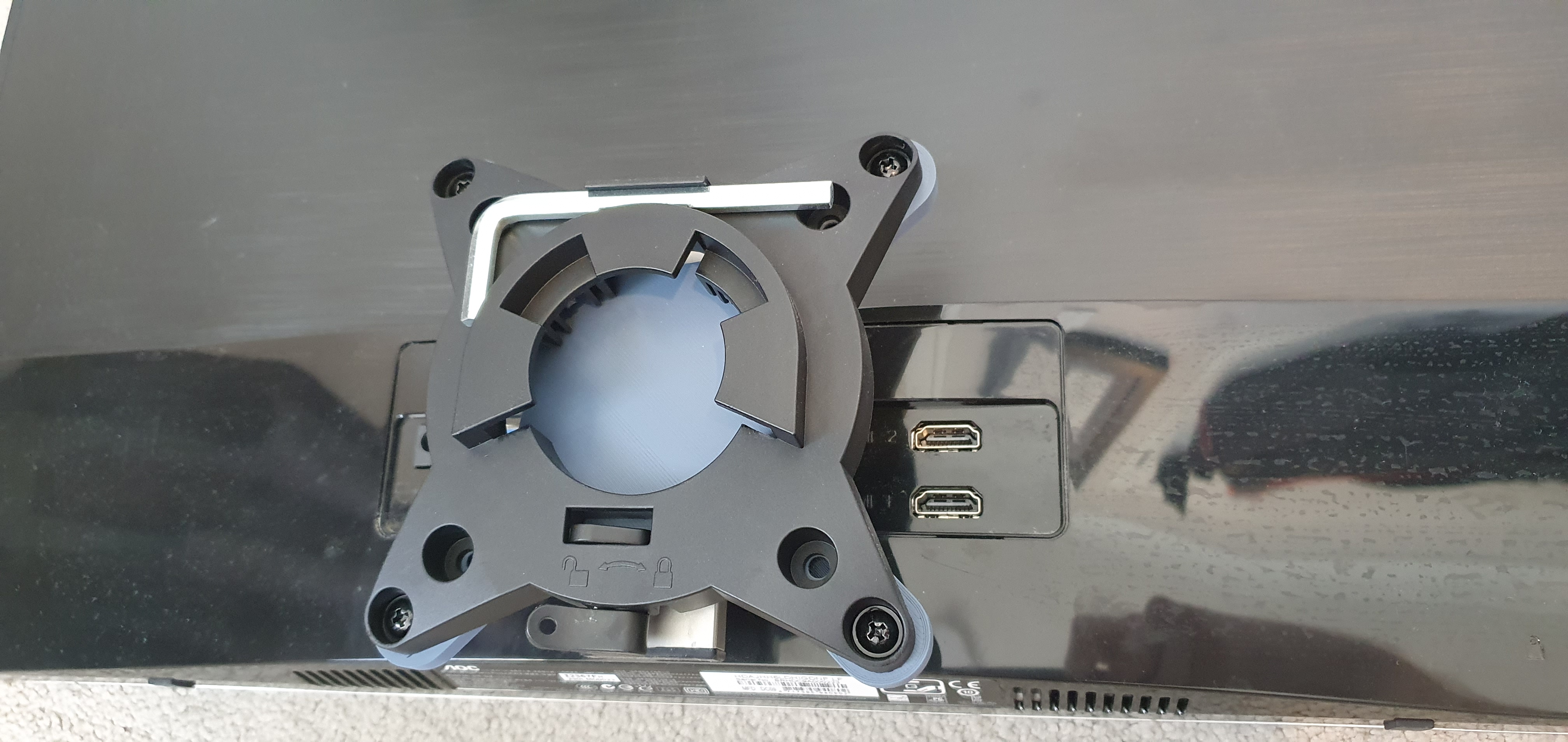 VESA Mount Adapter for AOC Monitors - photo 3
