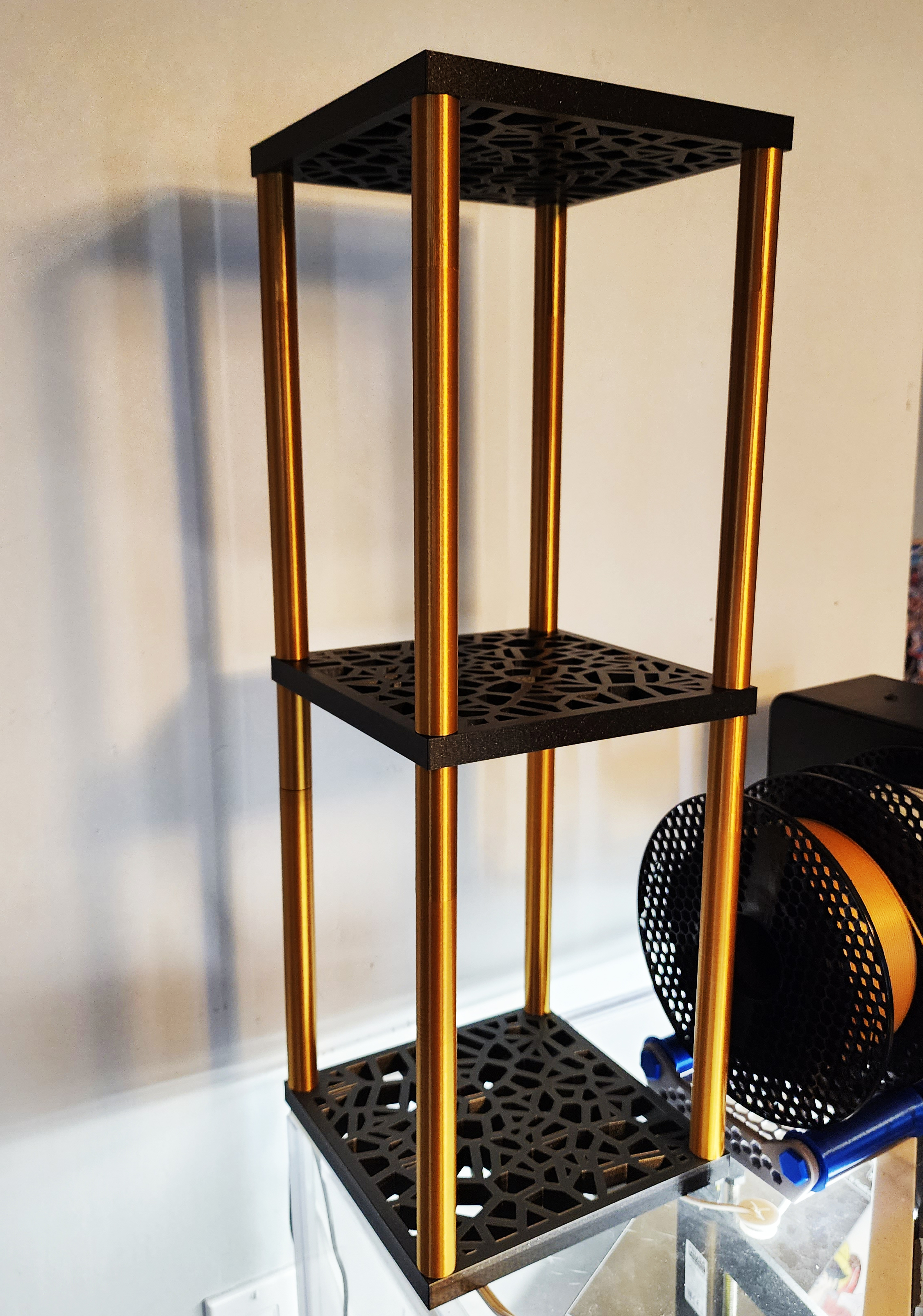 20x20cm Voronoi Tower Shelf - photo 3
