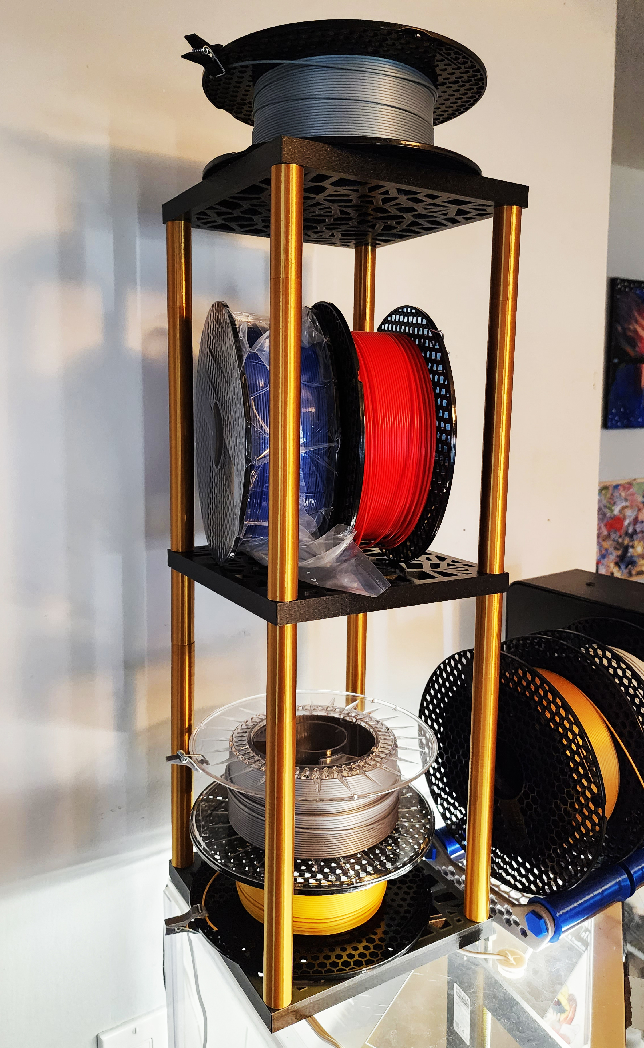 20x20cm Voronoi Tower Shelf - photo 4