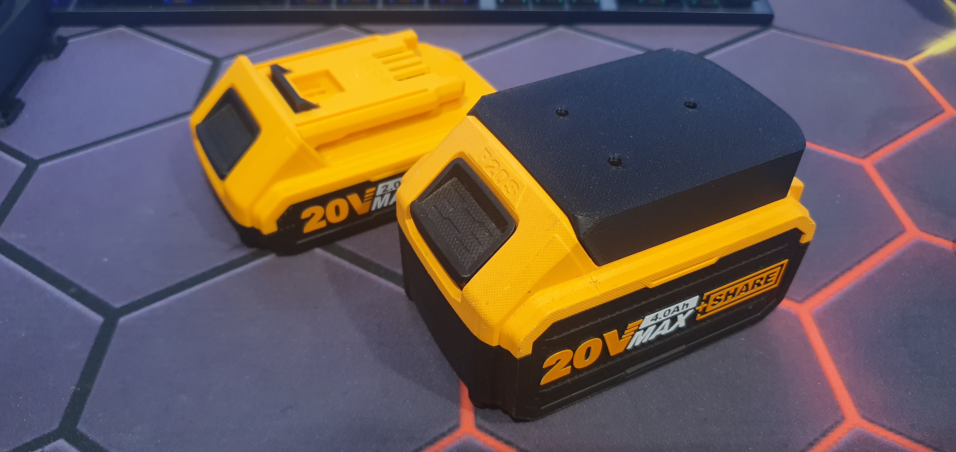 INGCO 20V Battery - Workshop Holder / Bracket