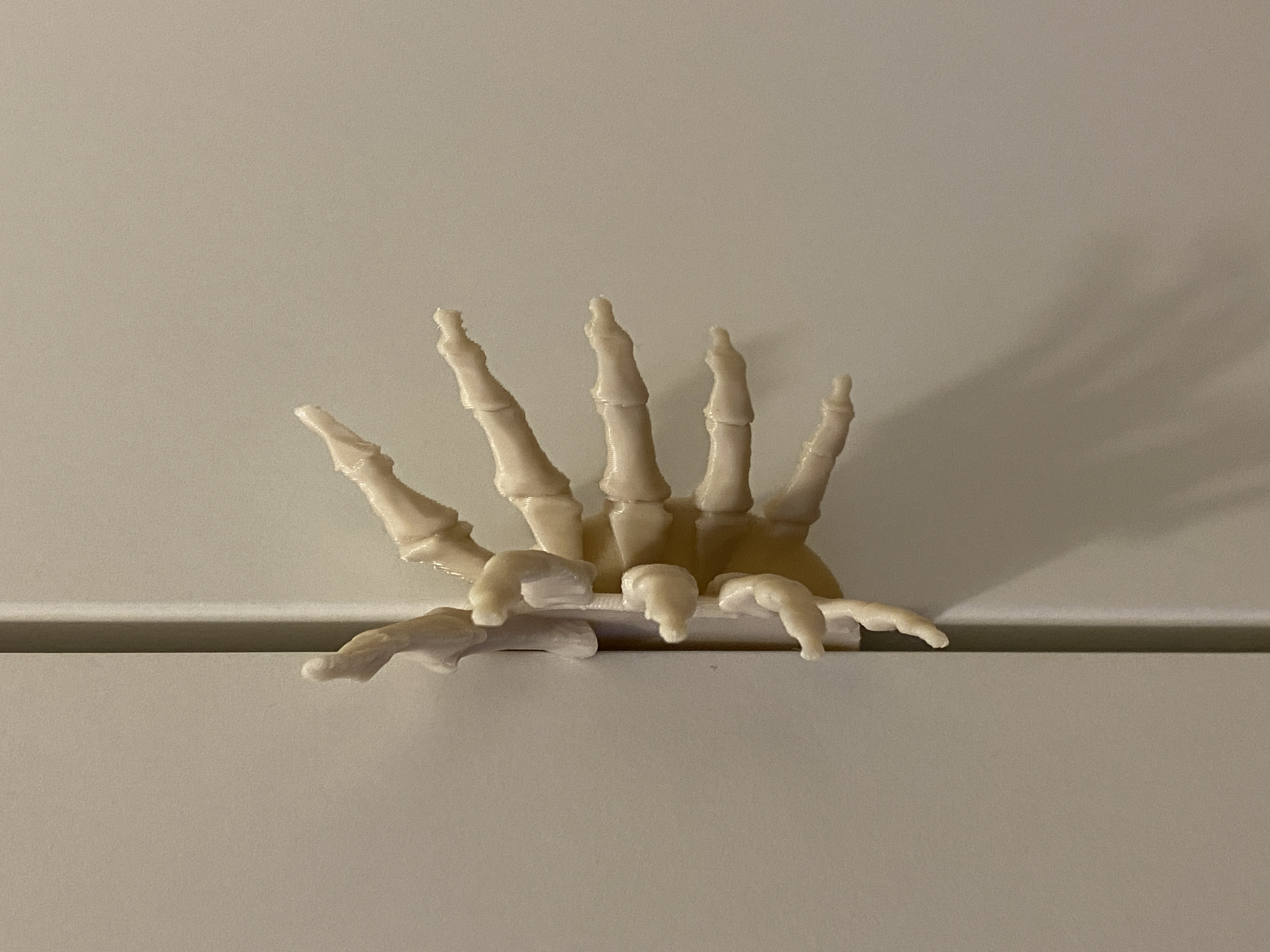 Skeleton Hands Door Handle - photo 4