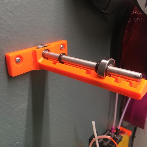 Wall Mount Spool Holder with Bearings (Customizable) - photo 4