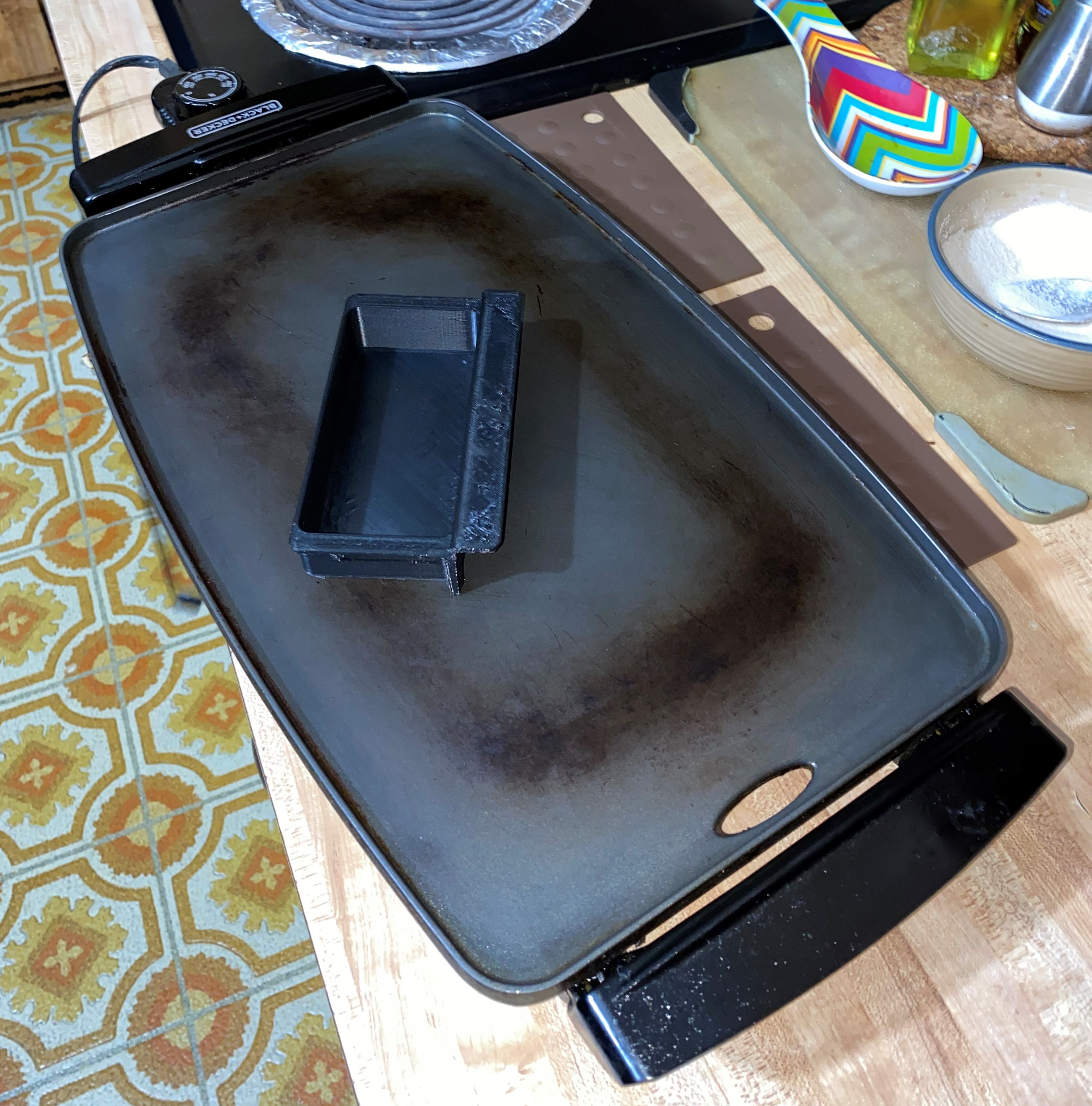 Drip Tray Replacement for Black + Decker Electric Griddle (GD1611B) - photo 3