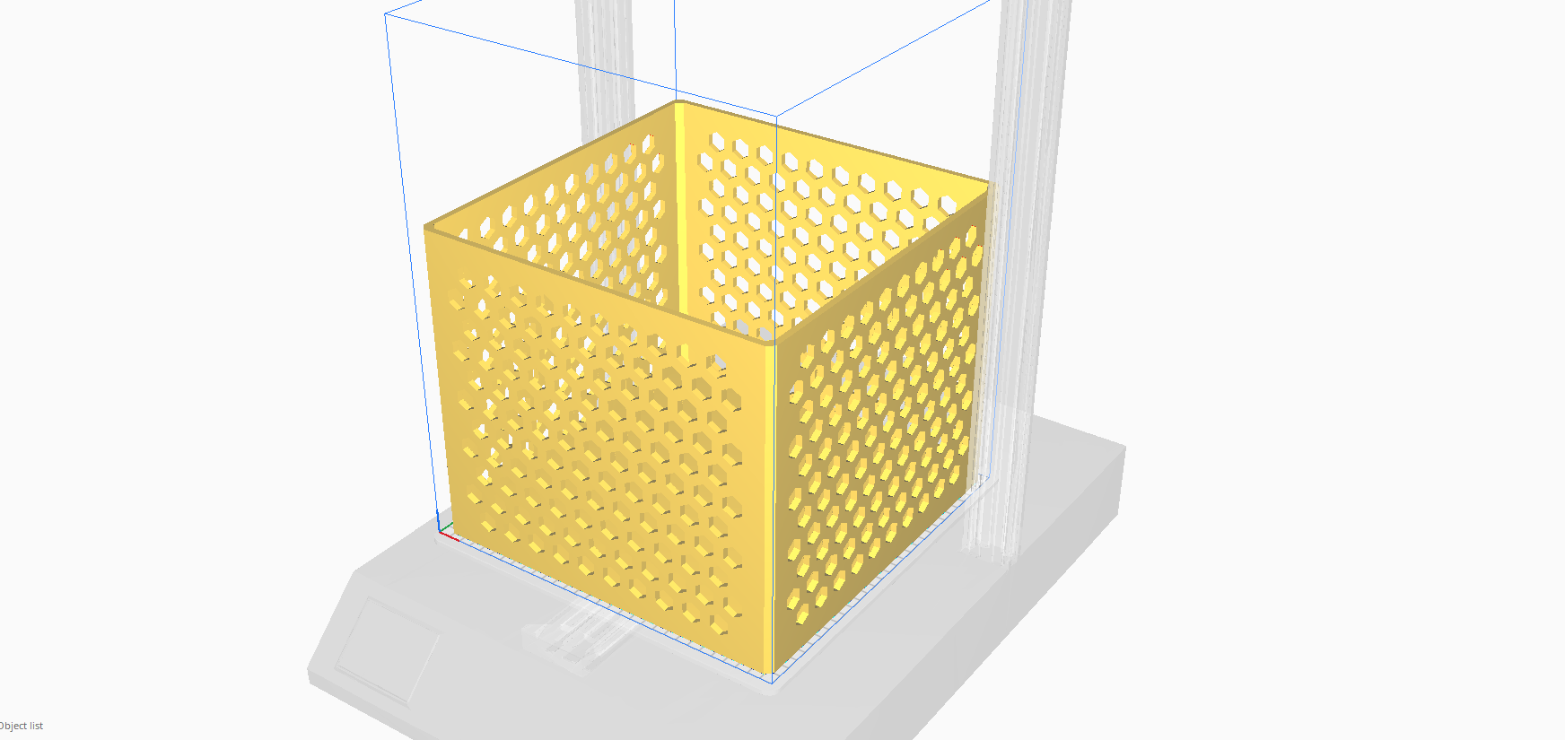 Hexagon storage box