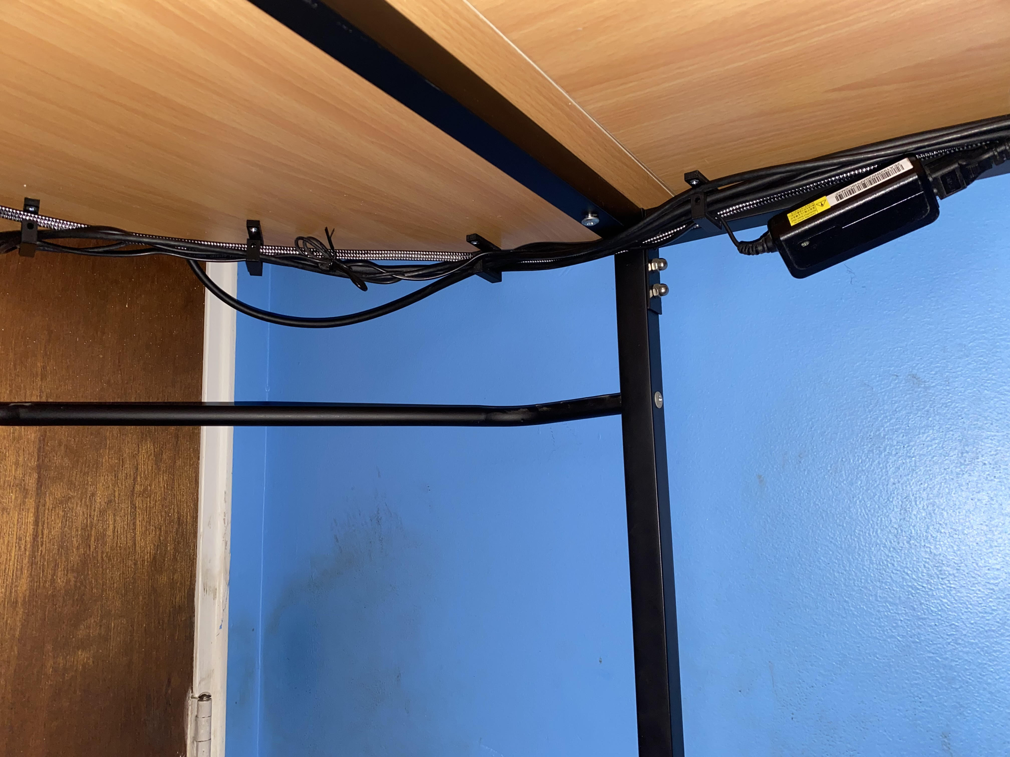 Cable hook Under Desk