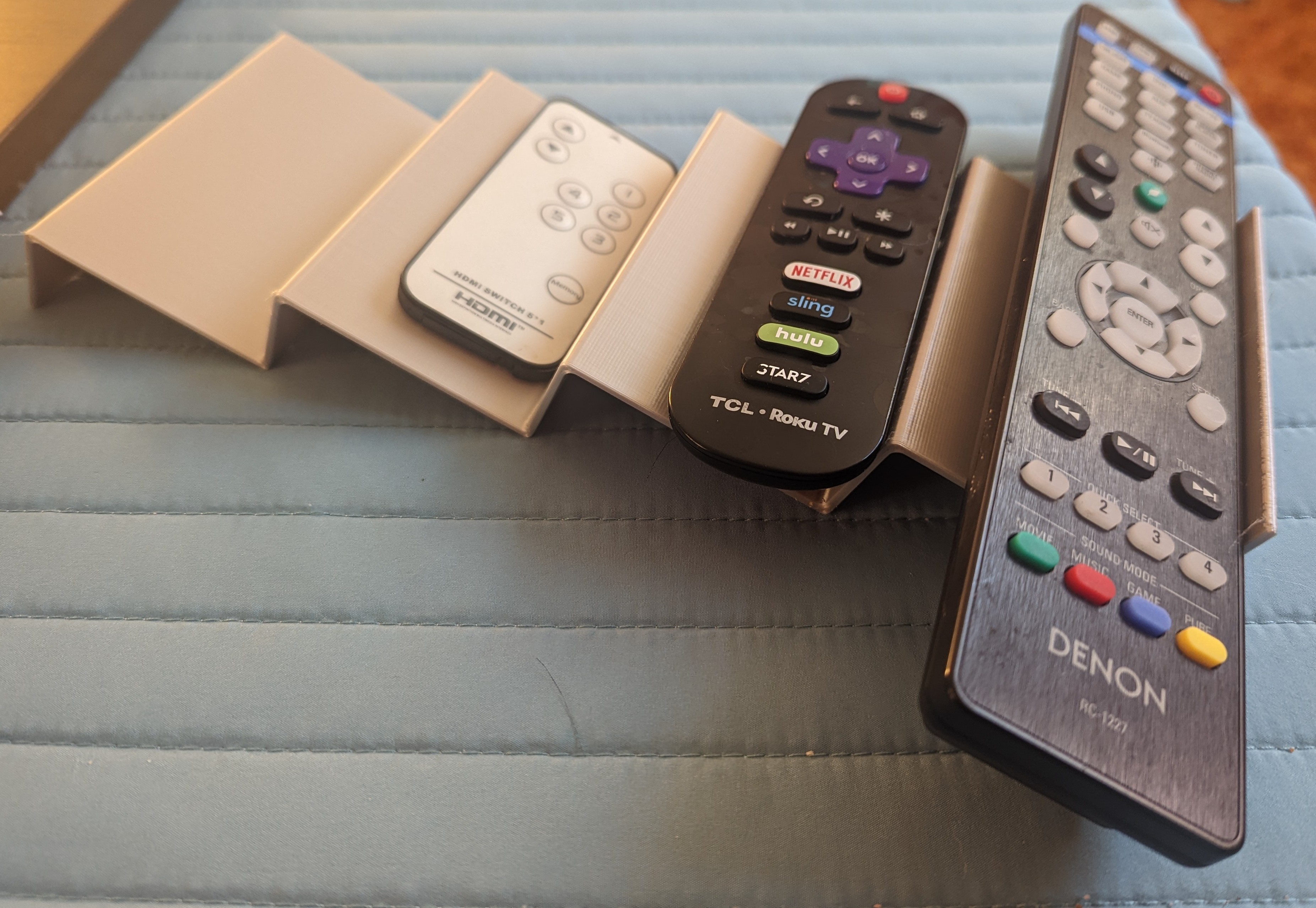 Angled Remote Holder Tray Insert