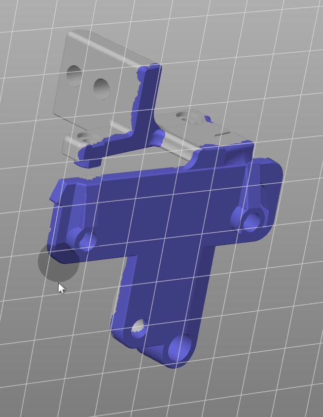 EBB36 mount for Voron Clockwork 1 extruder - photo 2
