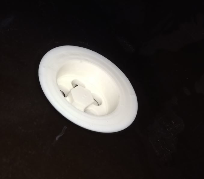 Kitchen sink drain hole replacement - photo 2