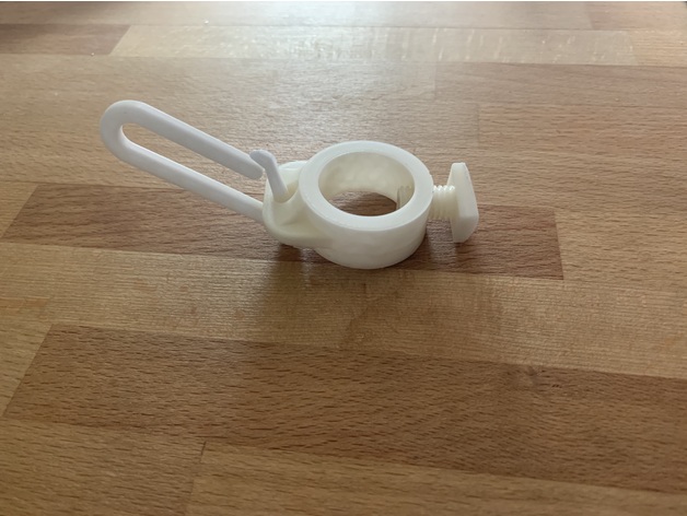 Flag Pole Swivel Ring with Clip and Set Screw - photo 2