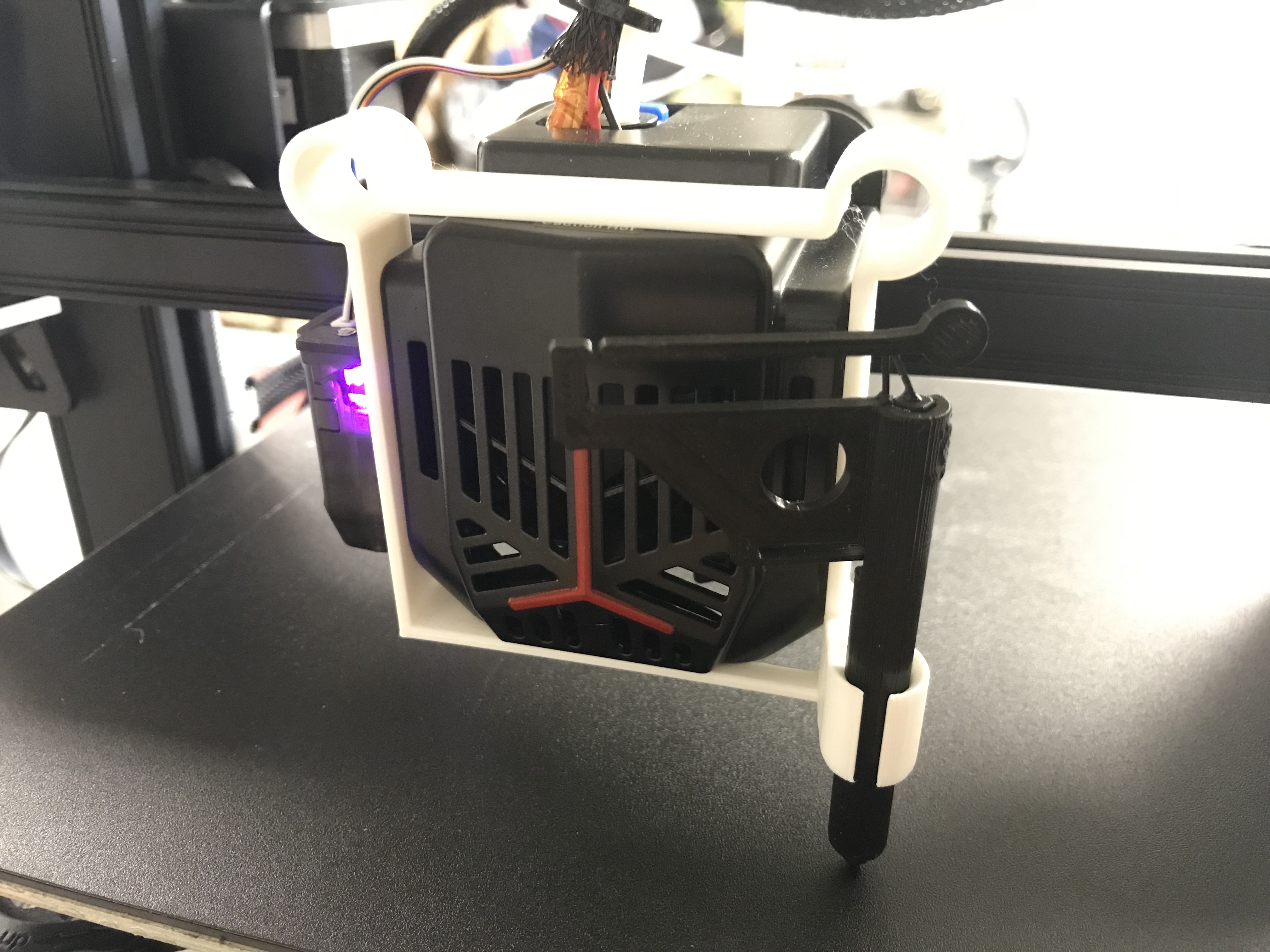 Bracket - Ender 3 Neo V2 for Sunshine Print in Place Dial Indicator