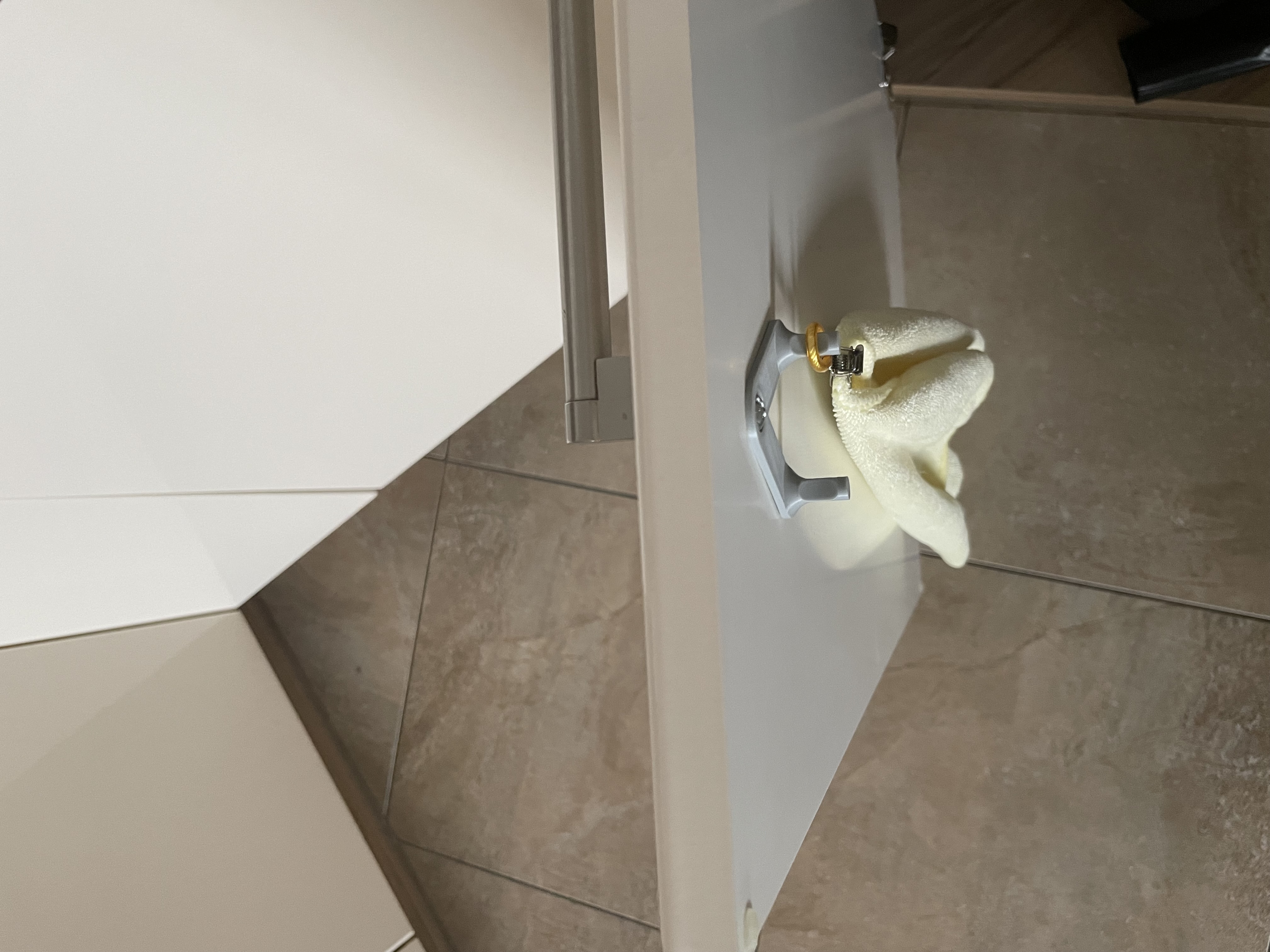 Kitchen towel hook (double) - 2 versions - photo 3