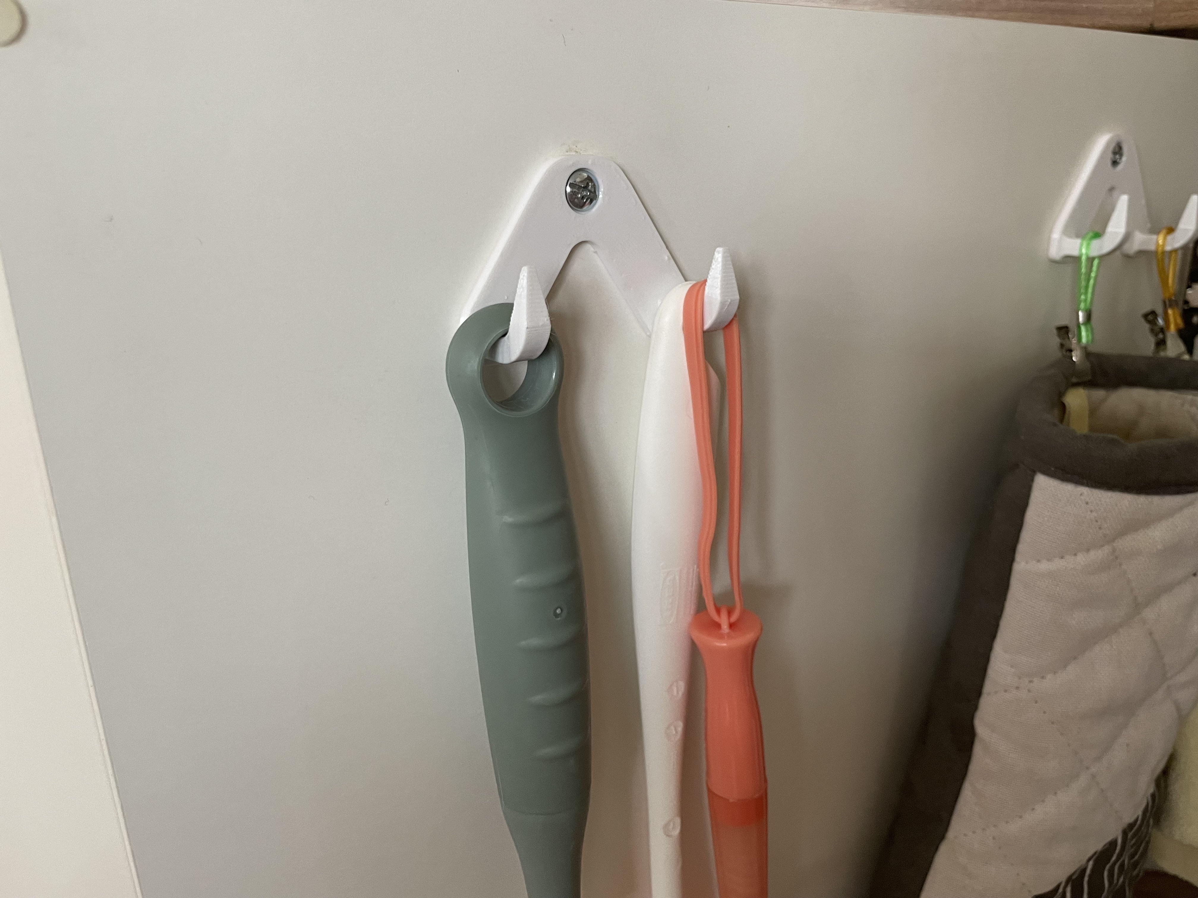 Kitchen towel hook (double) - 2 versions - photo 2