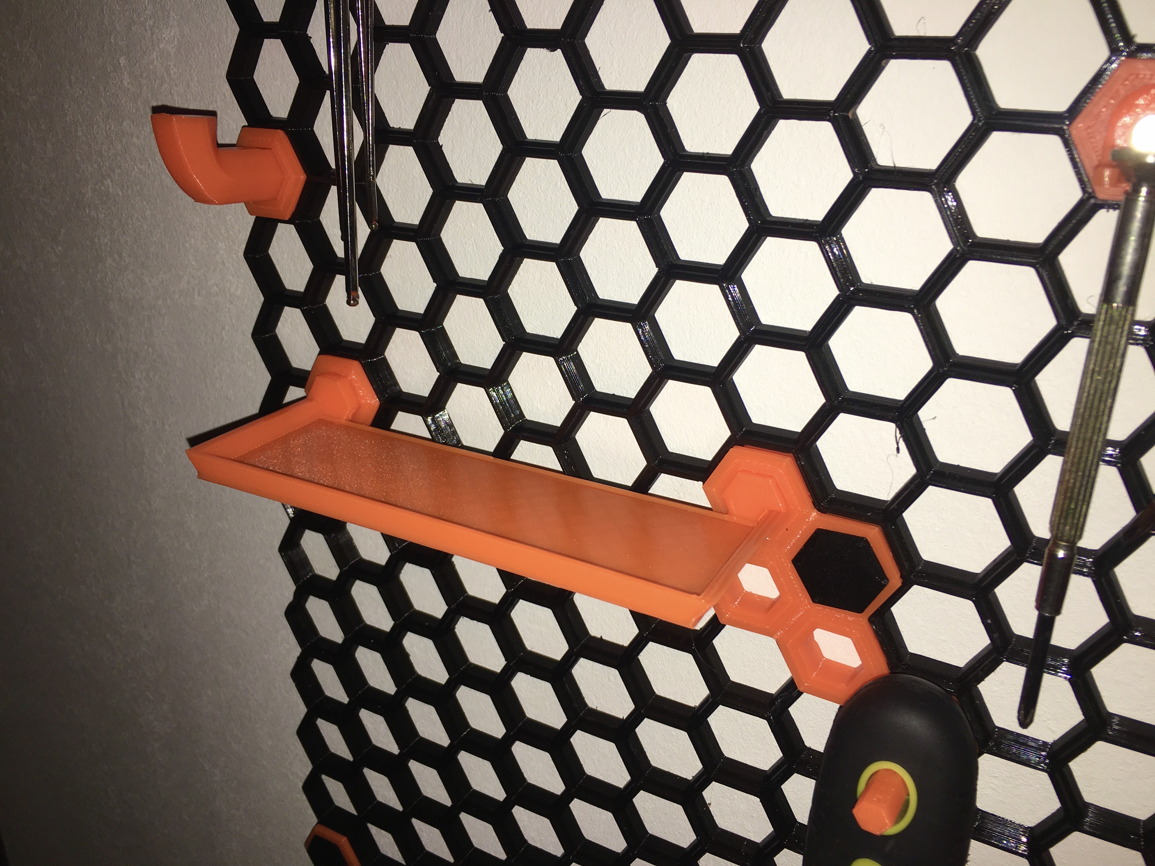 Honeycomb Wall shelf